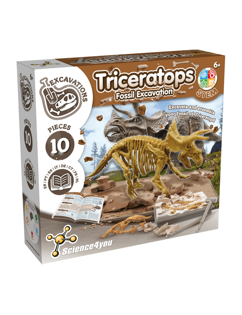 Science4You Едукативен Сет, Трицератопс