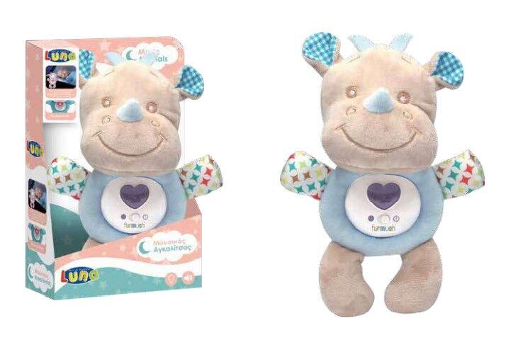 Ноќна Музичка Светилка - Носорог, Луна