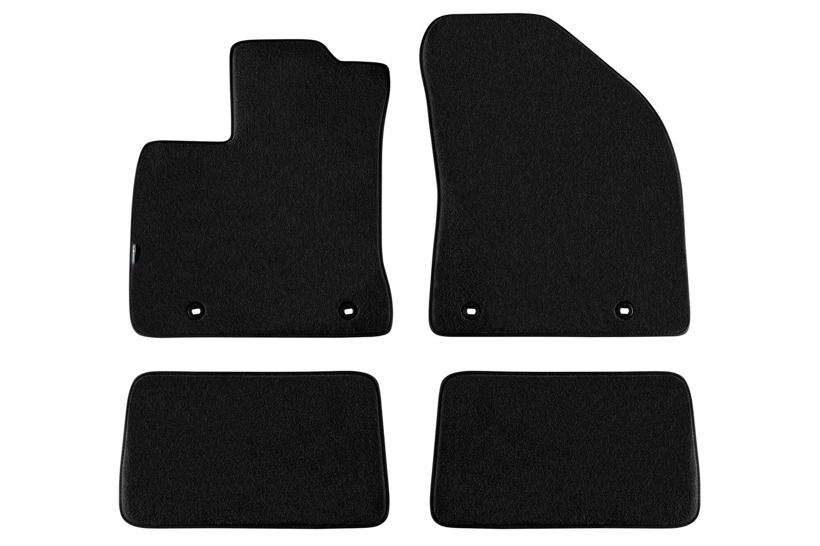 PETEX Платнени патосници за Lexus CT после 2011 година, 4 дела, црни, STYLE материјал