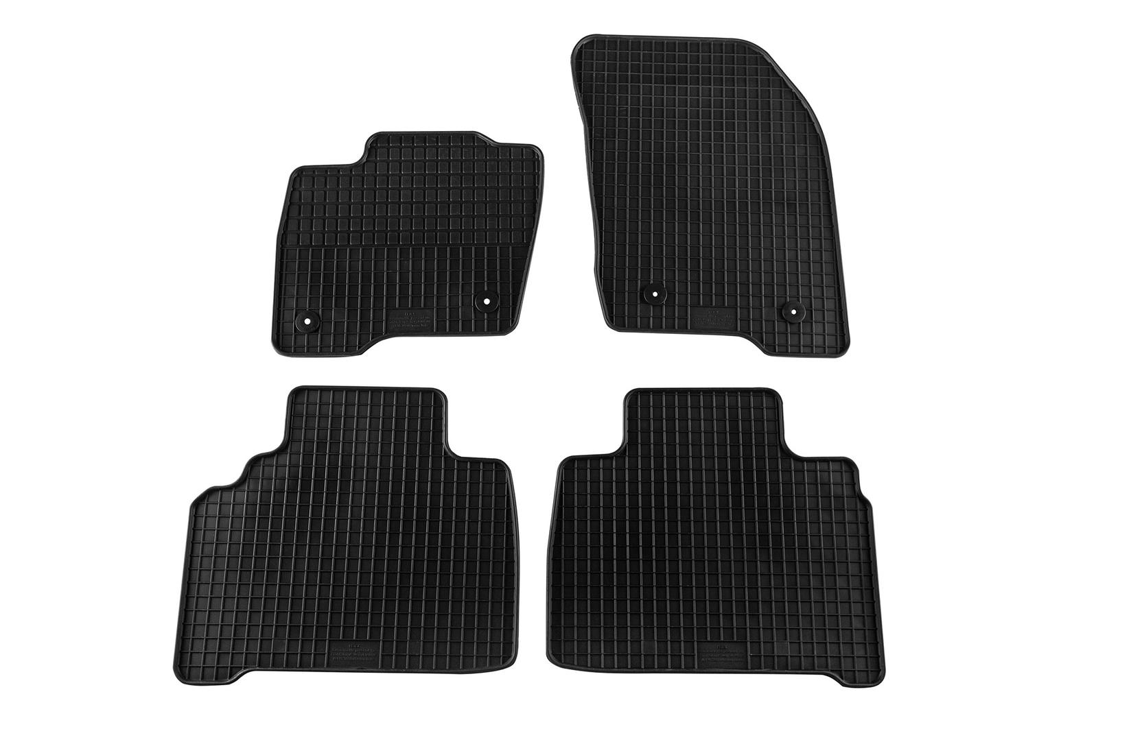 PETEX Гумени патосници за Ford Galaxy S-max по 2015 година 4 дела црни B01E4