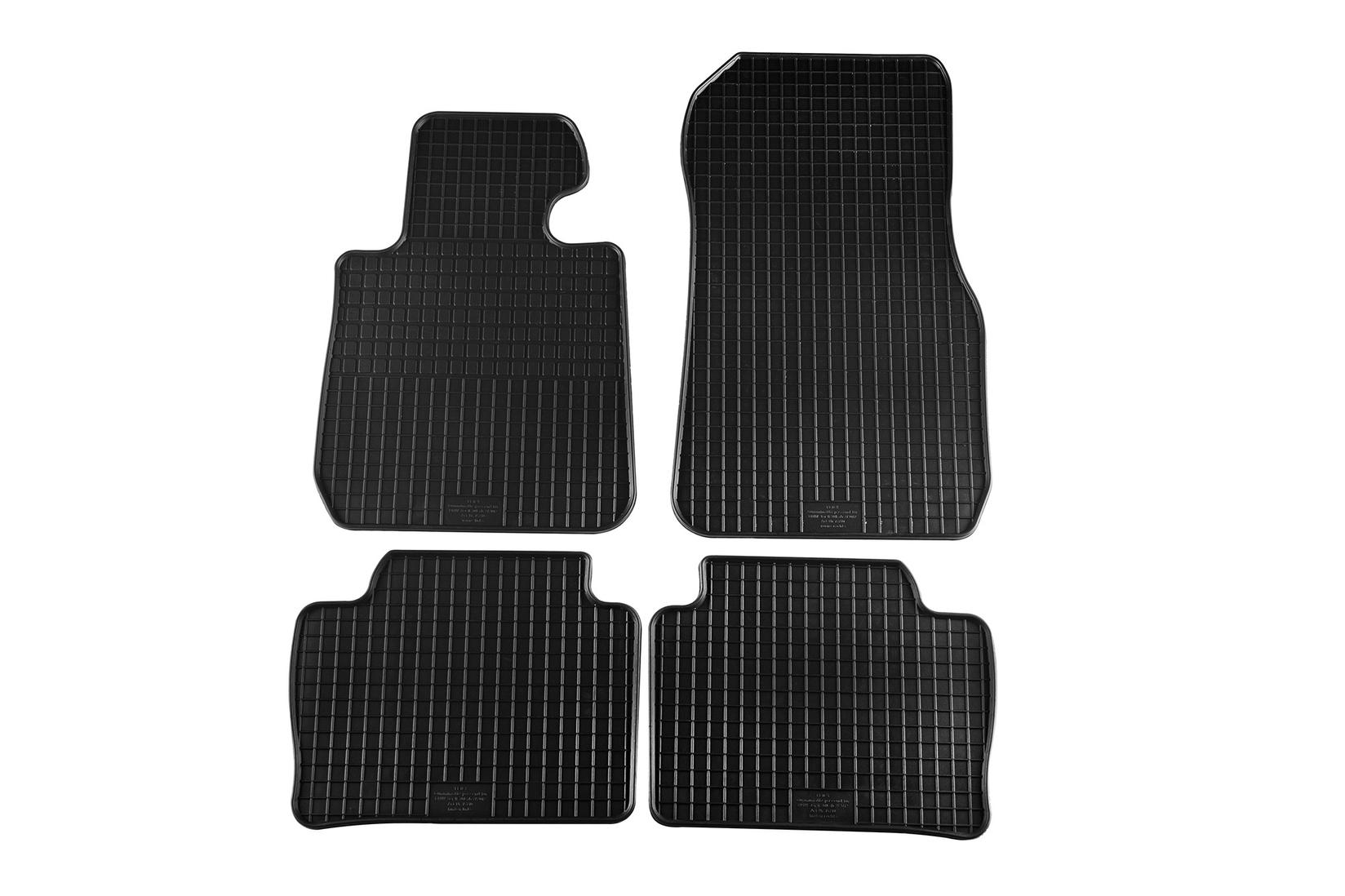 PETEX Гумени патосници за BMW серија 3 F30 седан F31 караван 2012-2019 4 дела црни