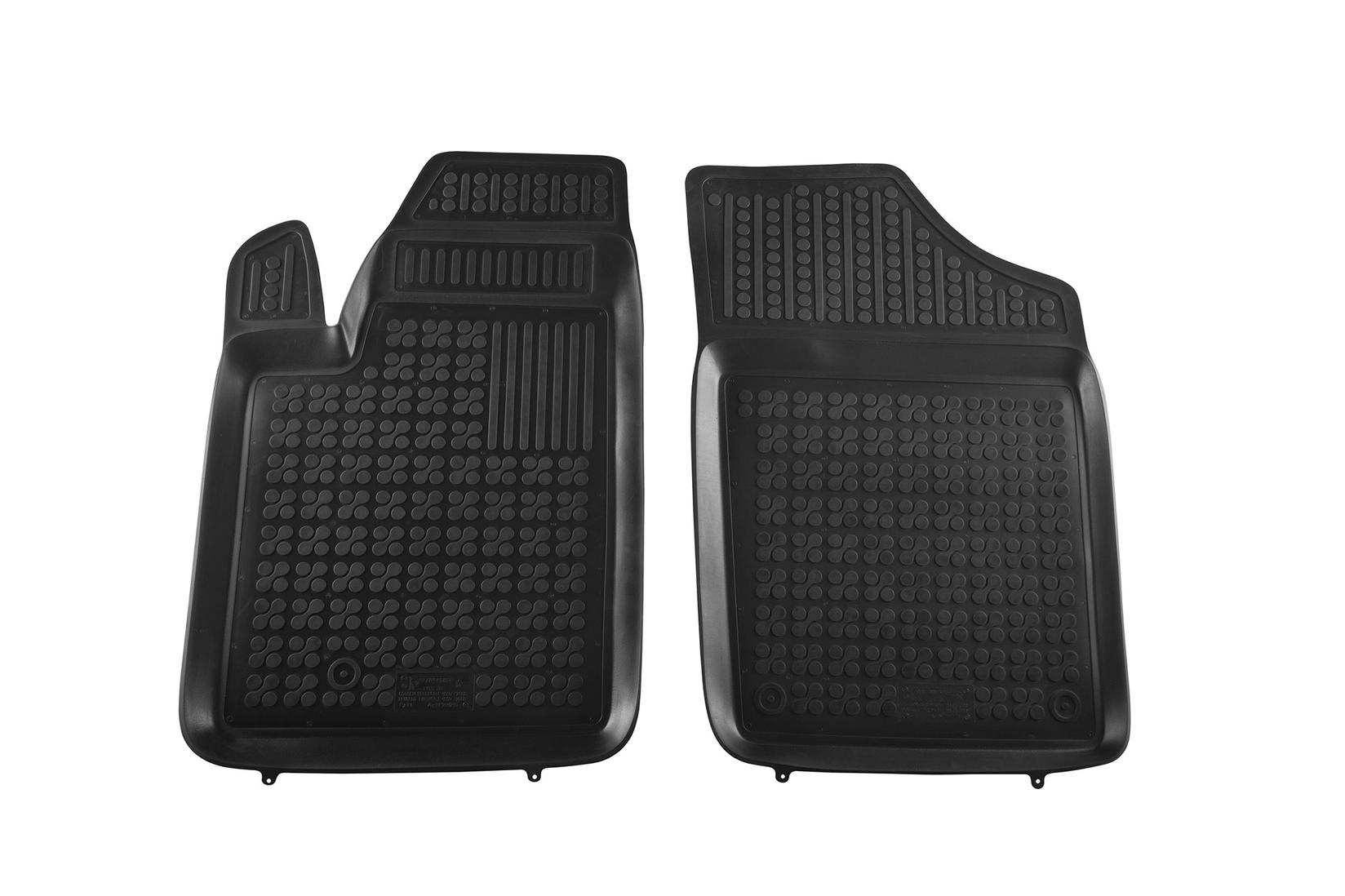 REZAW-PLAST Гумени патосници за Peugeot Partner Citroen Berlingo 1996-2008 2 дела црни