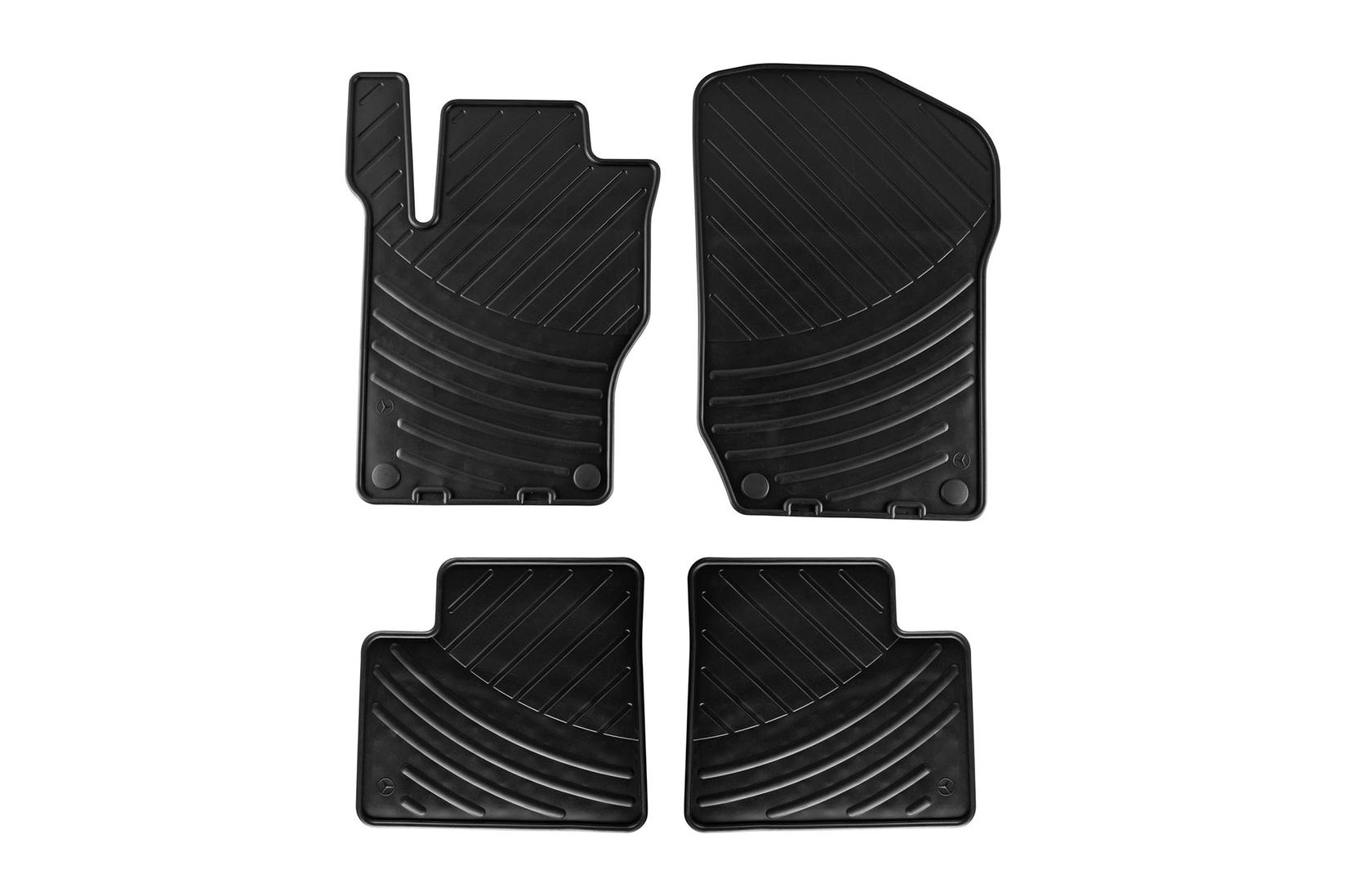 MERCEDES-BENZ Гумени патосници за Mercedes ML W164 2005-2011 GL X164 2006-2012 4 дела црни