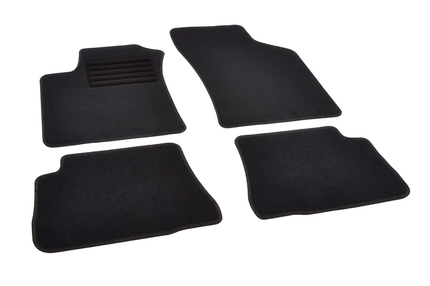 RIGUM Платнени патосници за Hyundai Getz 2002-2011, 4 дела, црни