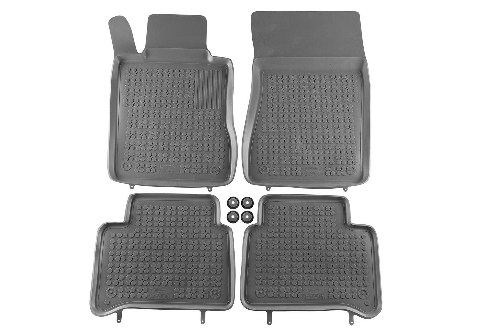 REZAW-PLAST Гумени патосници за Mercedes E класа W211 2002-2009 4 дела сиви