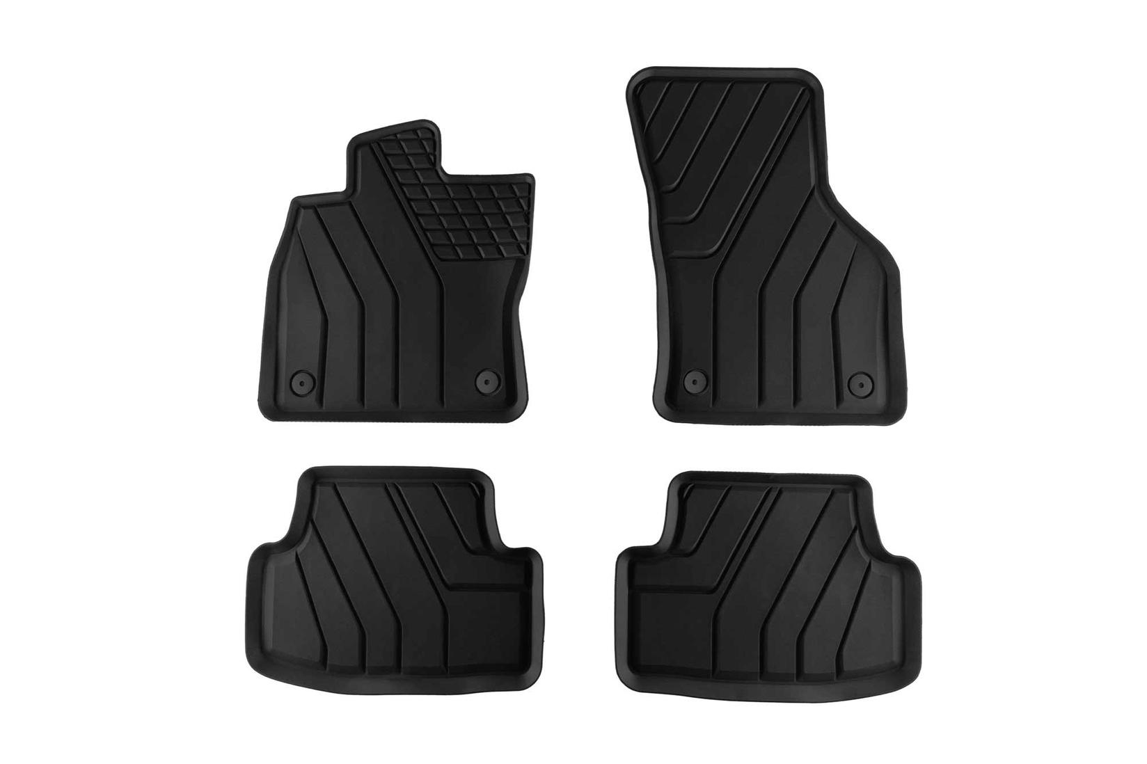 SPARTLINE Гумени патосници за Audi A3 Volkswagen Golf 7 Seat Leon хечбек Volkswagen Jetta Golf 8 Seat Leon Leon хечбек 4 дела