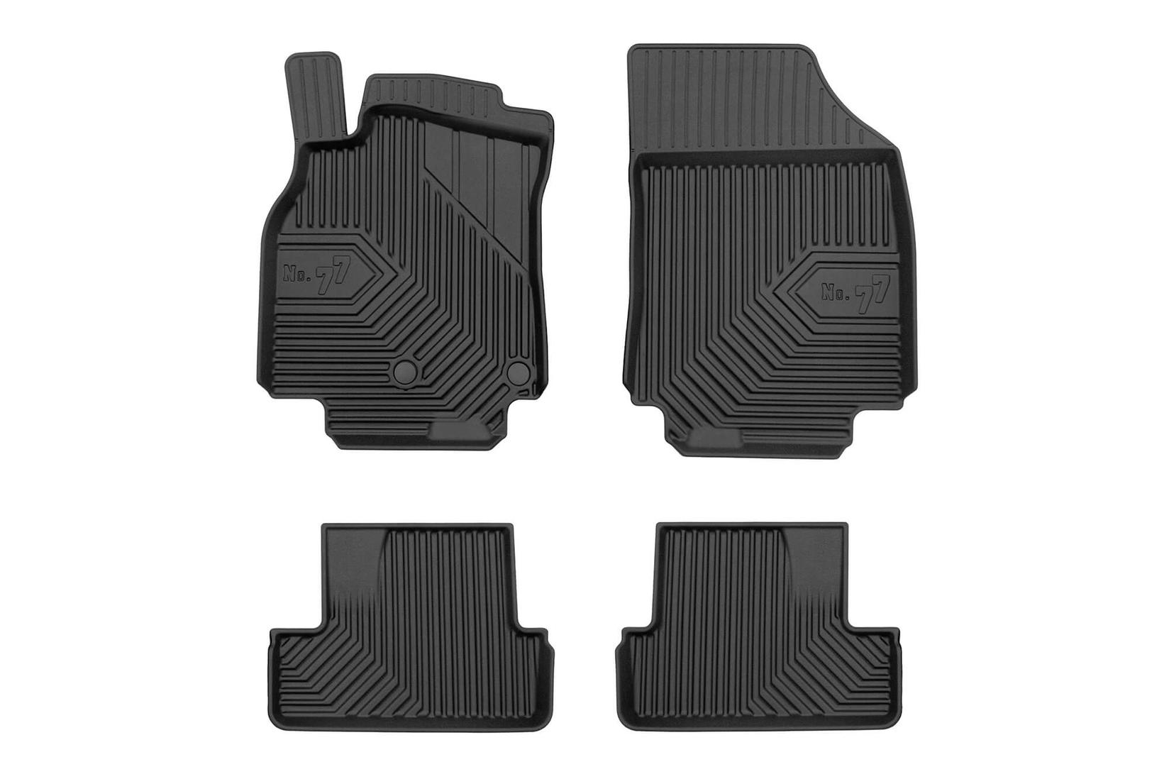 FROGUM 2.5D гумени патосници модел 77 за Renault Megane купе 2008-2016 4 дела црни