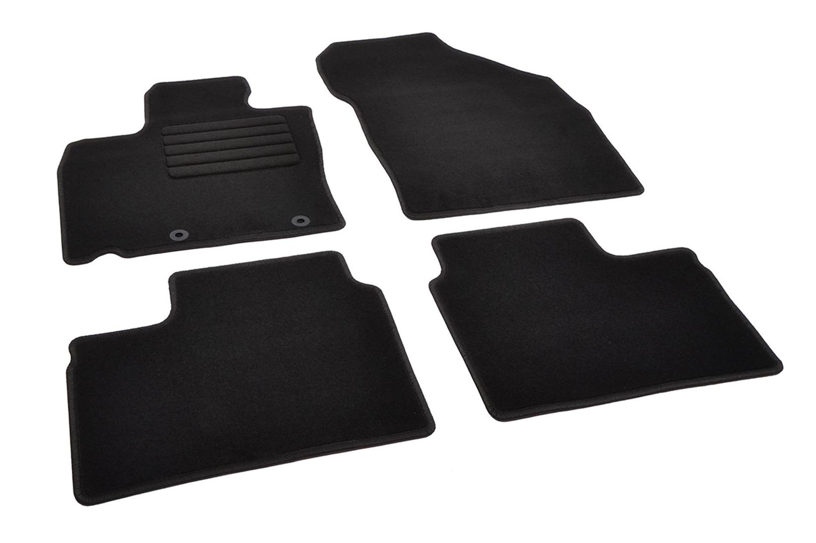 RIGUM Платнени патосници за Suzuki Ignis по 2017 година, 4 дела, црни