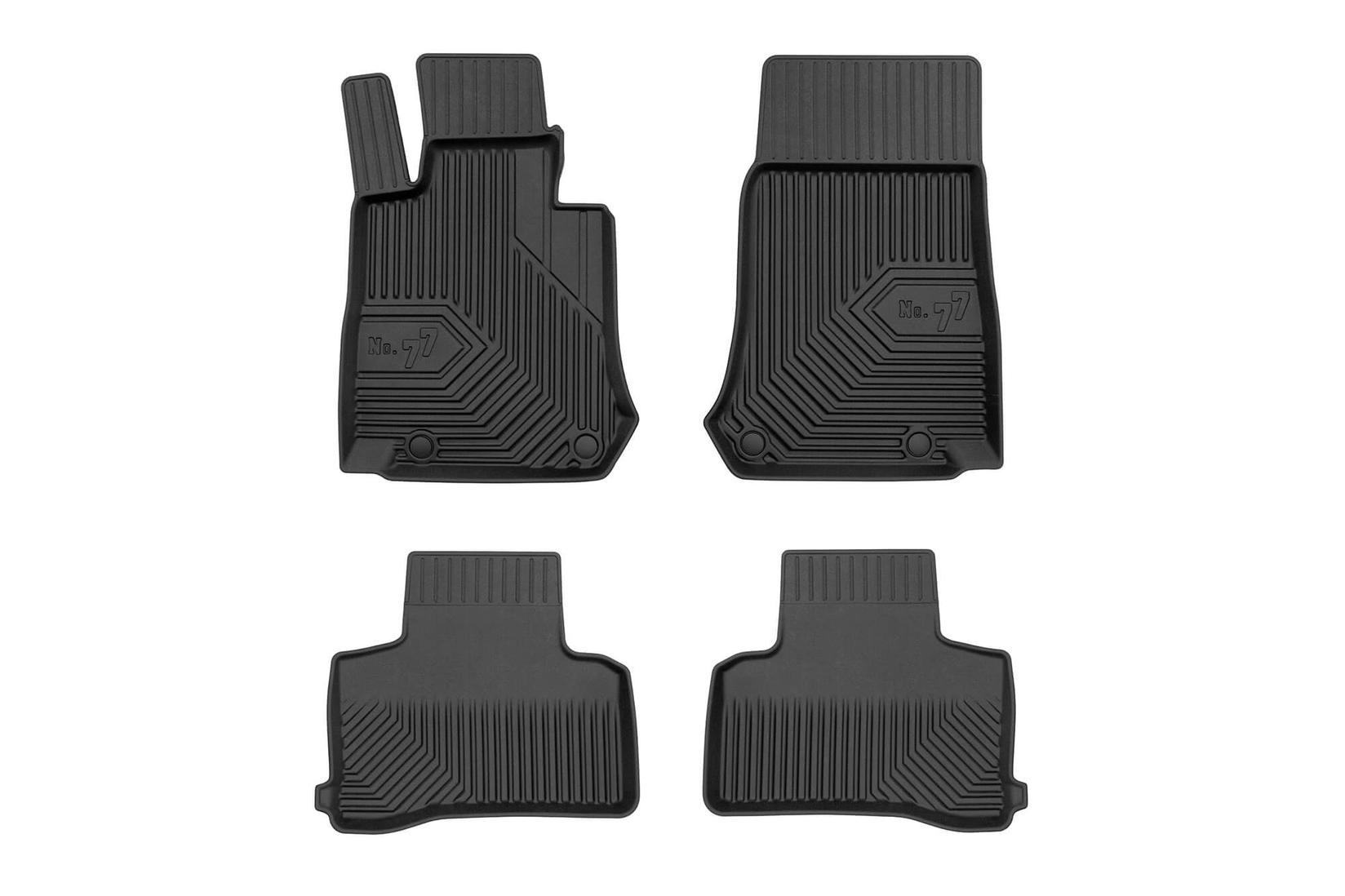 FROGUM 2.5D гумени патосници модел 77 за Mercedes EQC N293 по 2019 година 4 дела црни