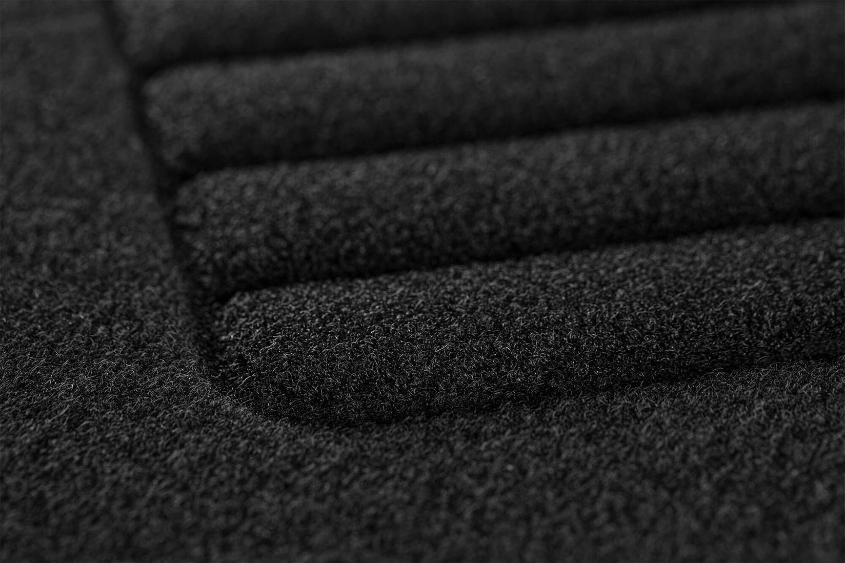 RIGUM Платнени патосници за Kia Rio 2006-2011, 4 дела, црни