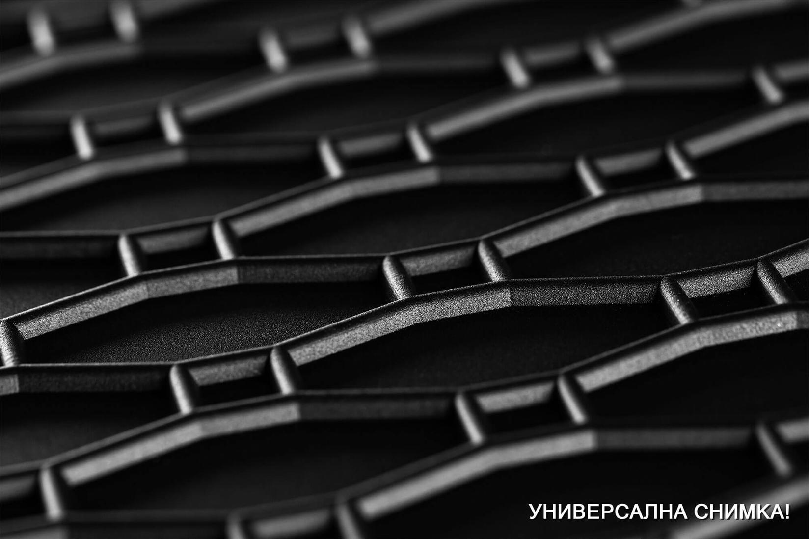 RIGUM Гумени патосници за Iveco X-Way по 2019 година, 2 дела, црни