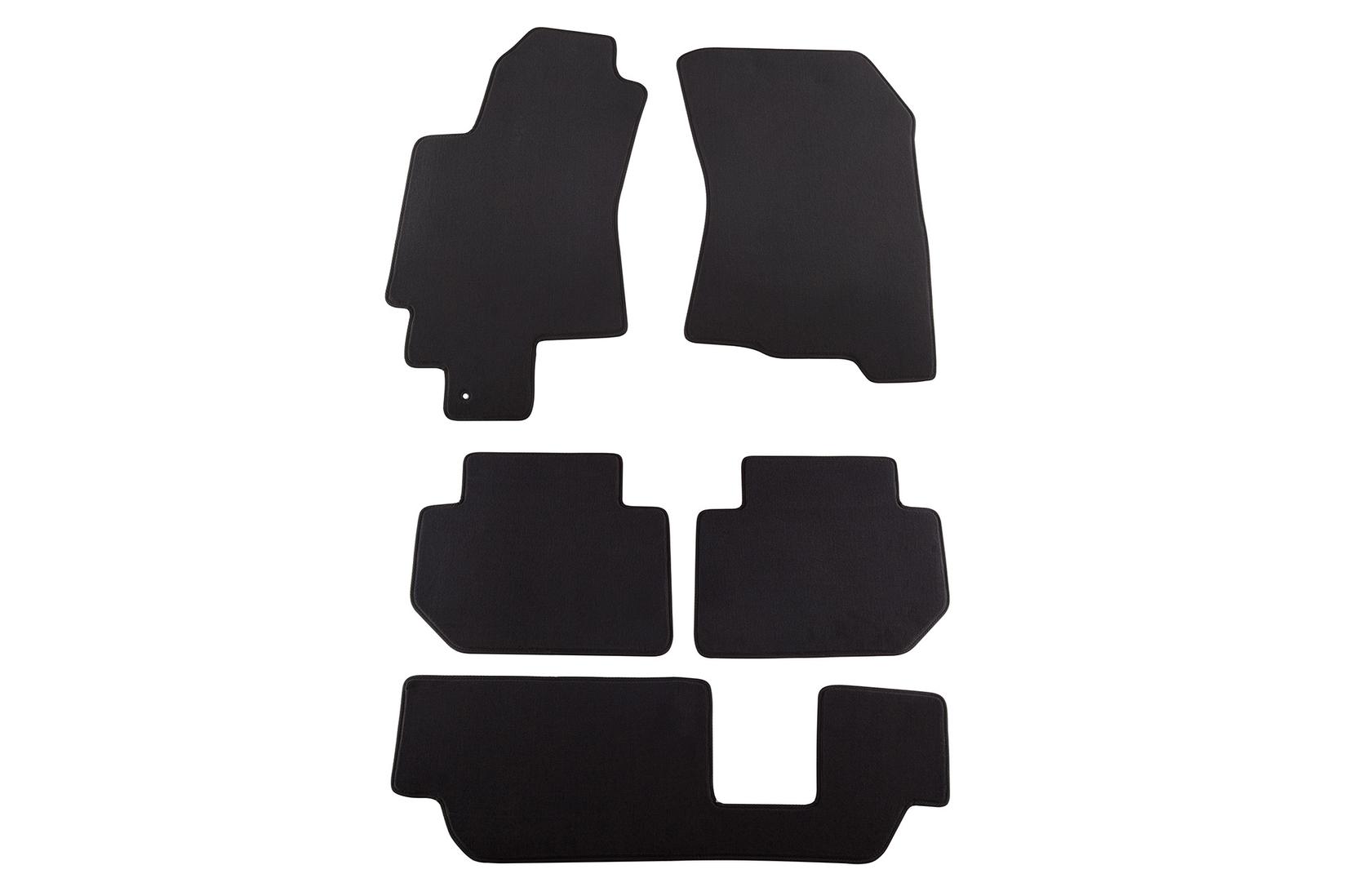 PETEX Платнени патосници за Subaru Tribeca 11/2006-2010 5 делови црни (B161) Style материјал