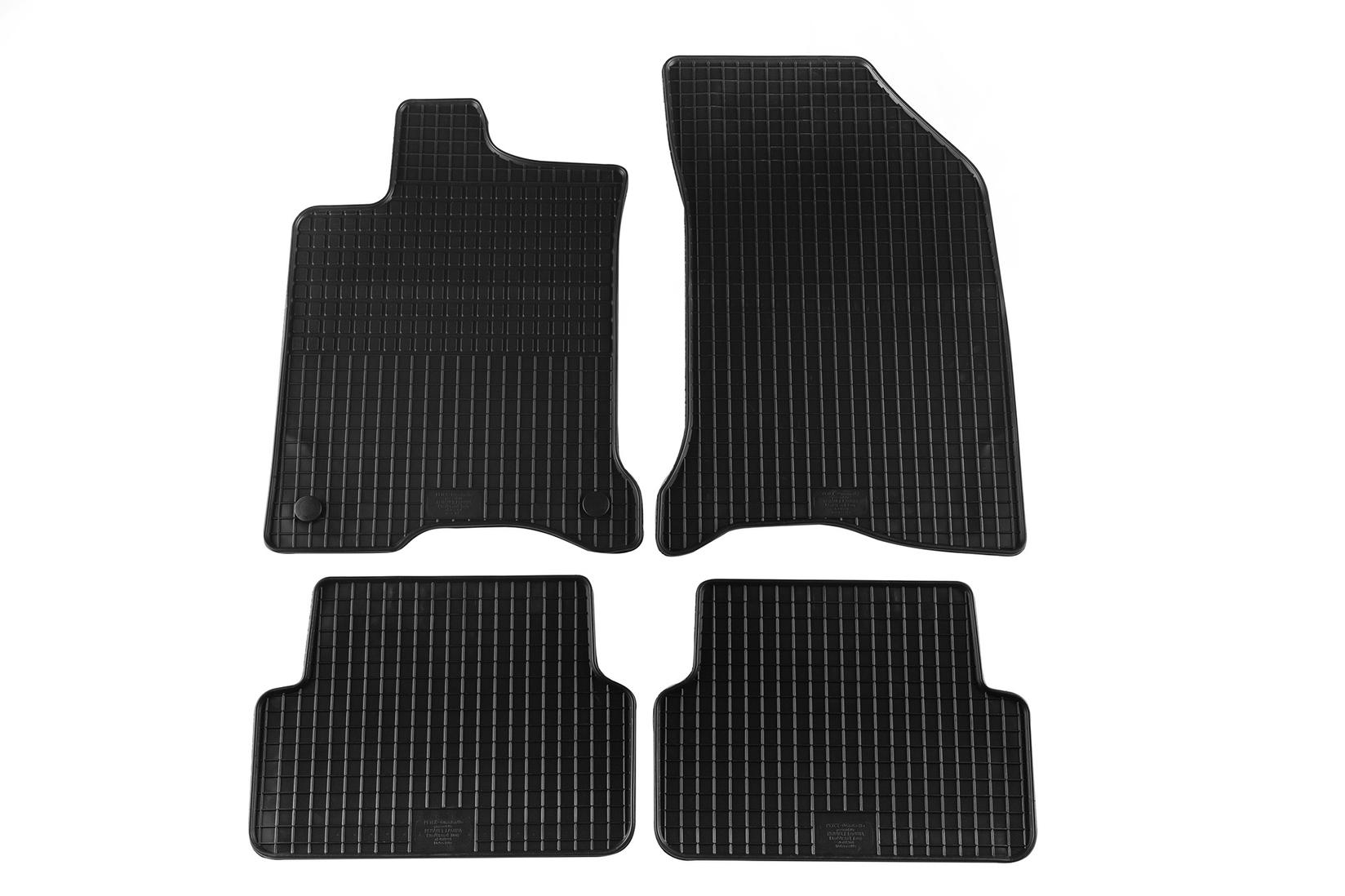 PETEX Гумени патосници за Renault Laguna 2001-2007 4 дела црни B142