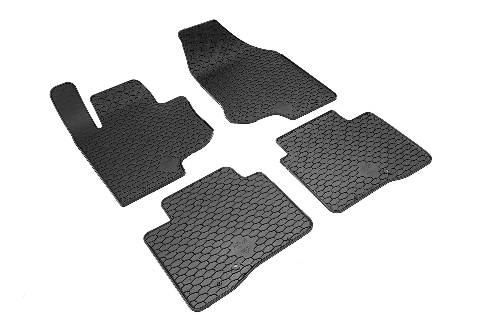 GUMARNY ZUBRI Гумени патосници за SsangYong Torres EVX по 2023 година, 4 дела, црни