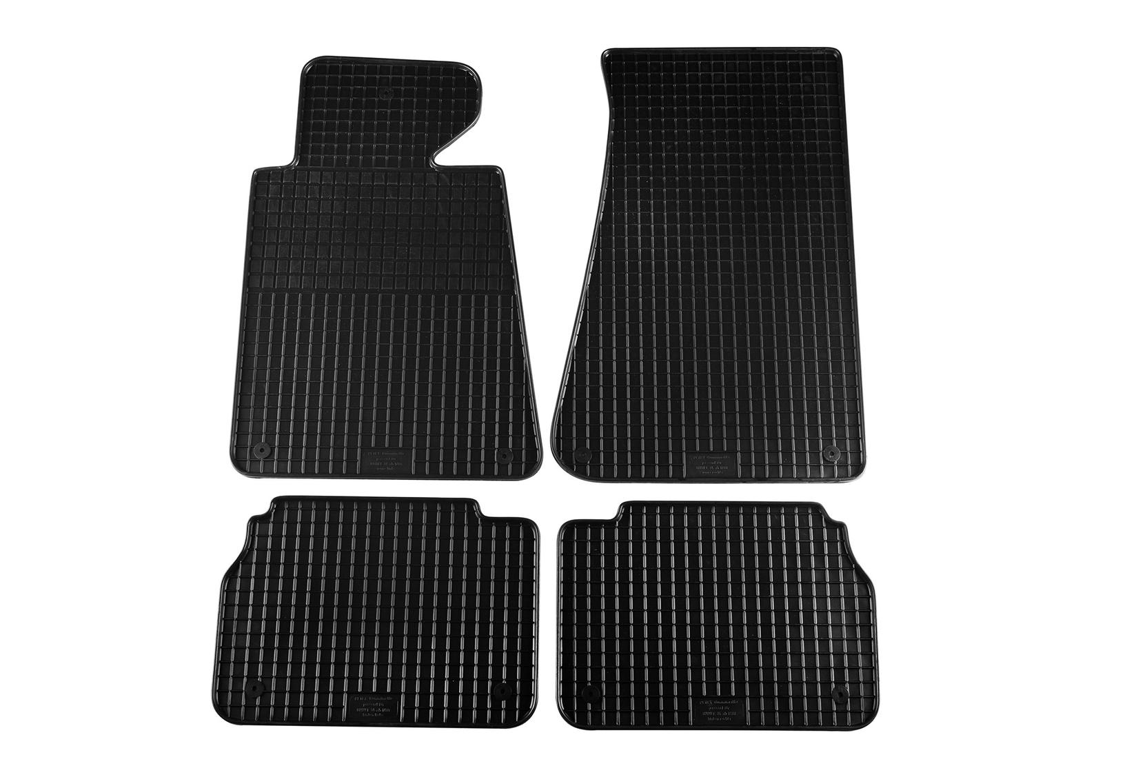 PETEX Гумени патосници за BMW серија 5 E34 1988-1996 4 дела црни B134