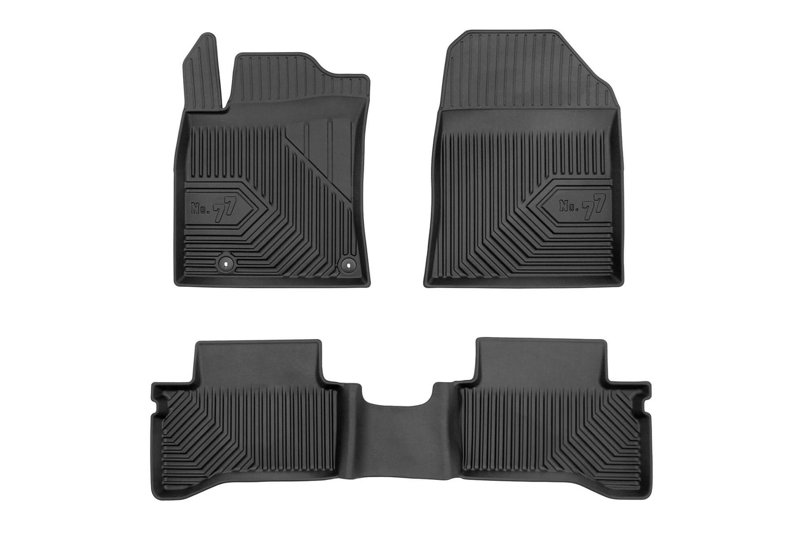 FROGUM 2.5D гумени патосници модел 77 за Kia Xceed PHEV по 2019 година 3 дела црни