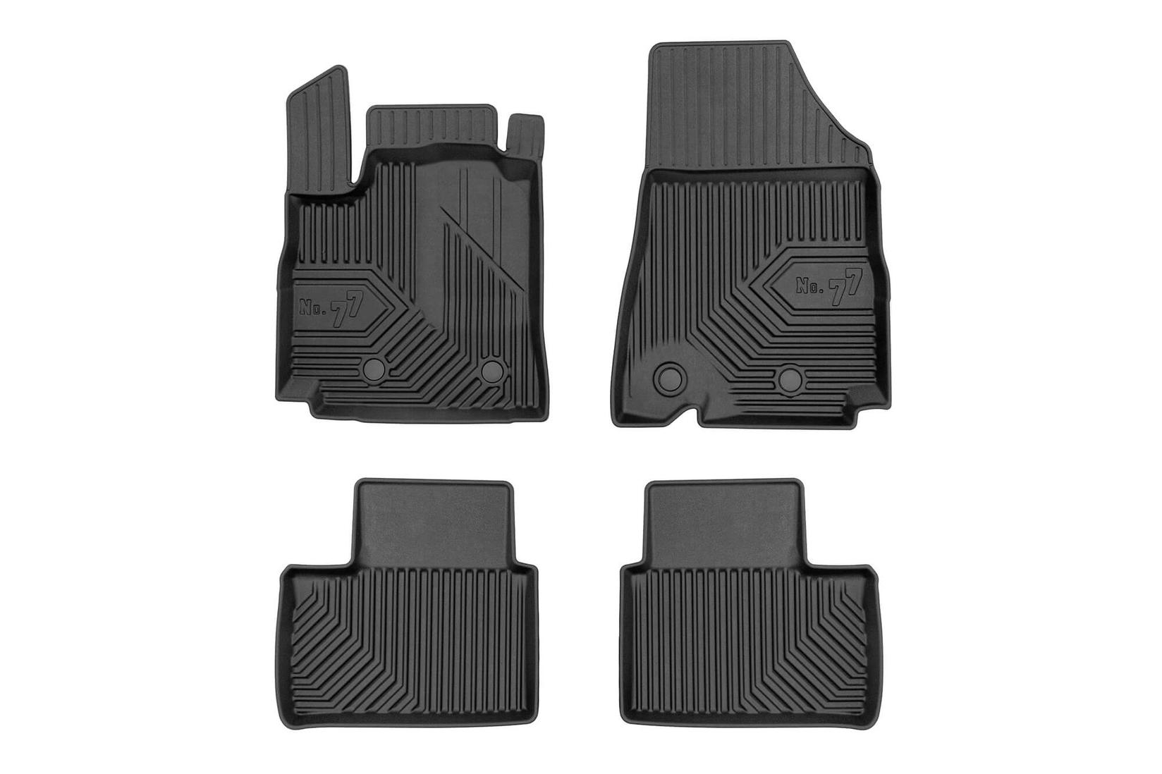 FROGUM 2.5D гумени патосници модел 77 за Renault Arkana по 2019 година 4 дела црни