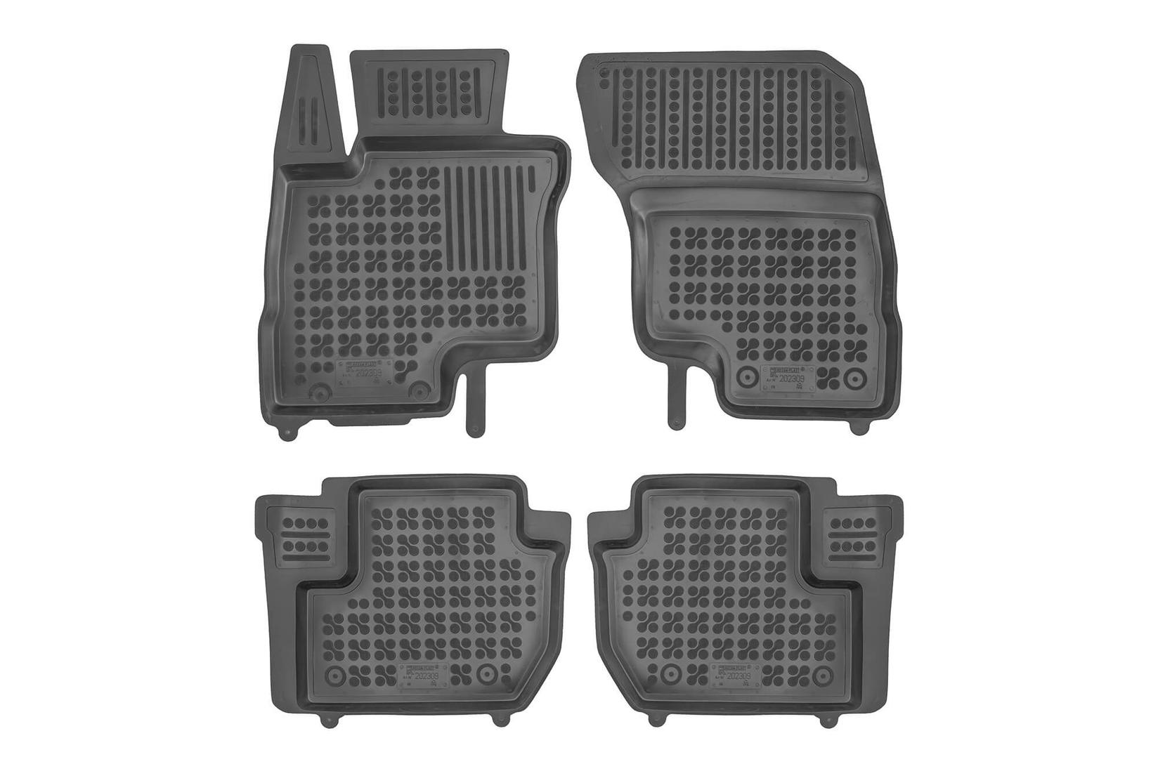 REZAW-PLAST Гумени патосници за Mitsubishi Eclipse Cross PHeV по 2021 година 4 дела црни