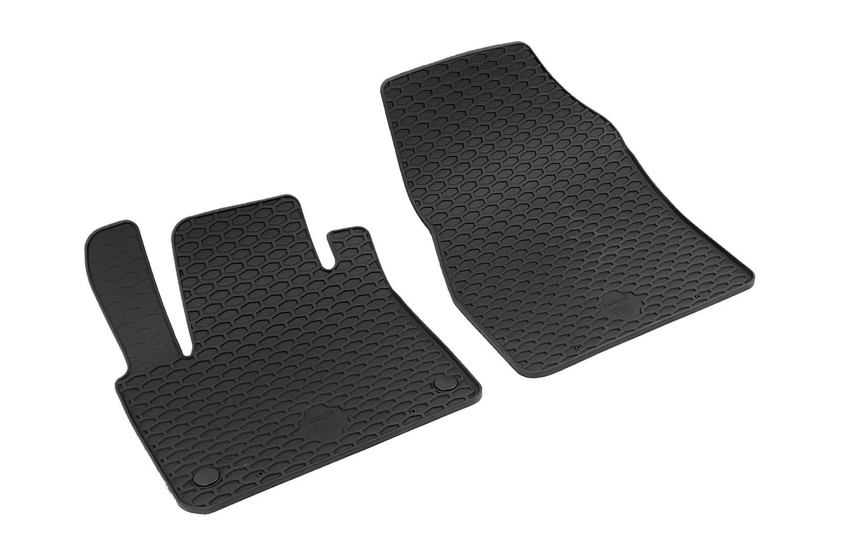 GUMARNY ZUBRI Гумени патосници за Mercedes Citan W420, Renault Kangoo по 2021 година, 2 дела, црни