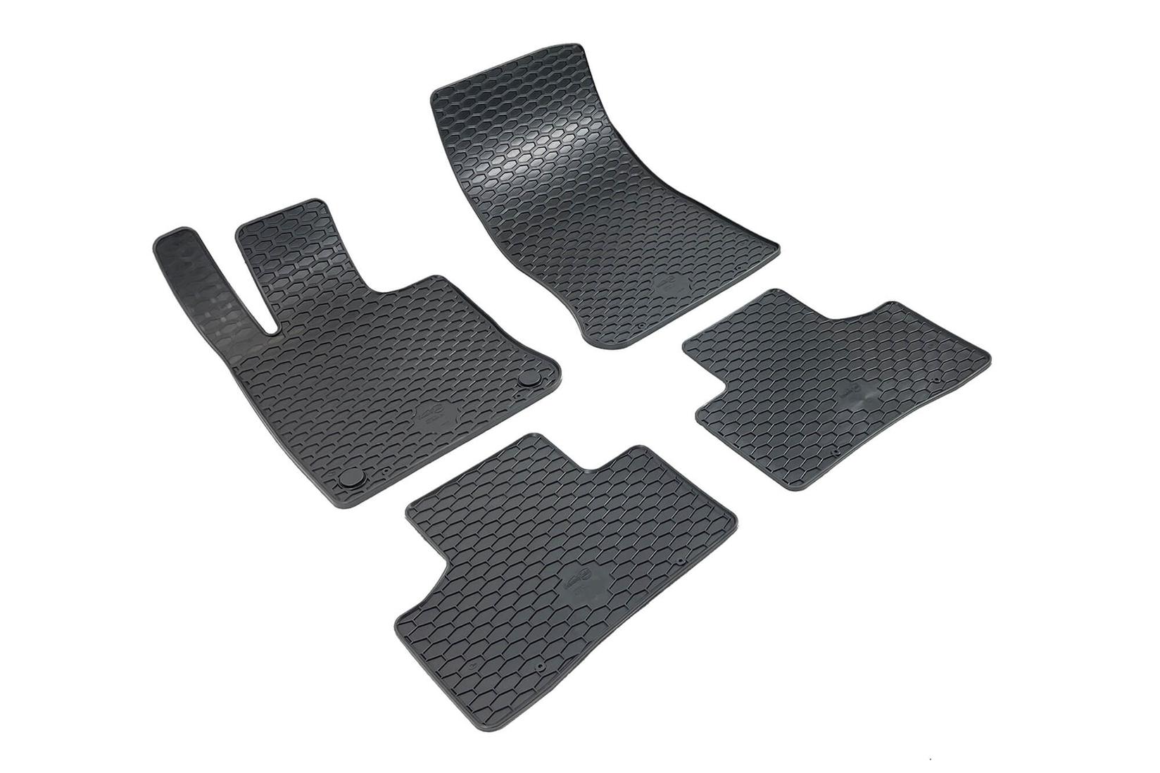 GUMARNY ZUBRI Гумени патосници за Mercedes GLC X254, GLC Coupe C254 по 2023 година, пасуваат и на Hybrid верзијата, 4 дела, црни