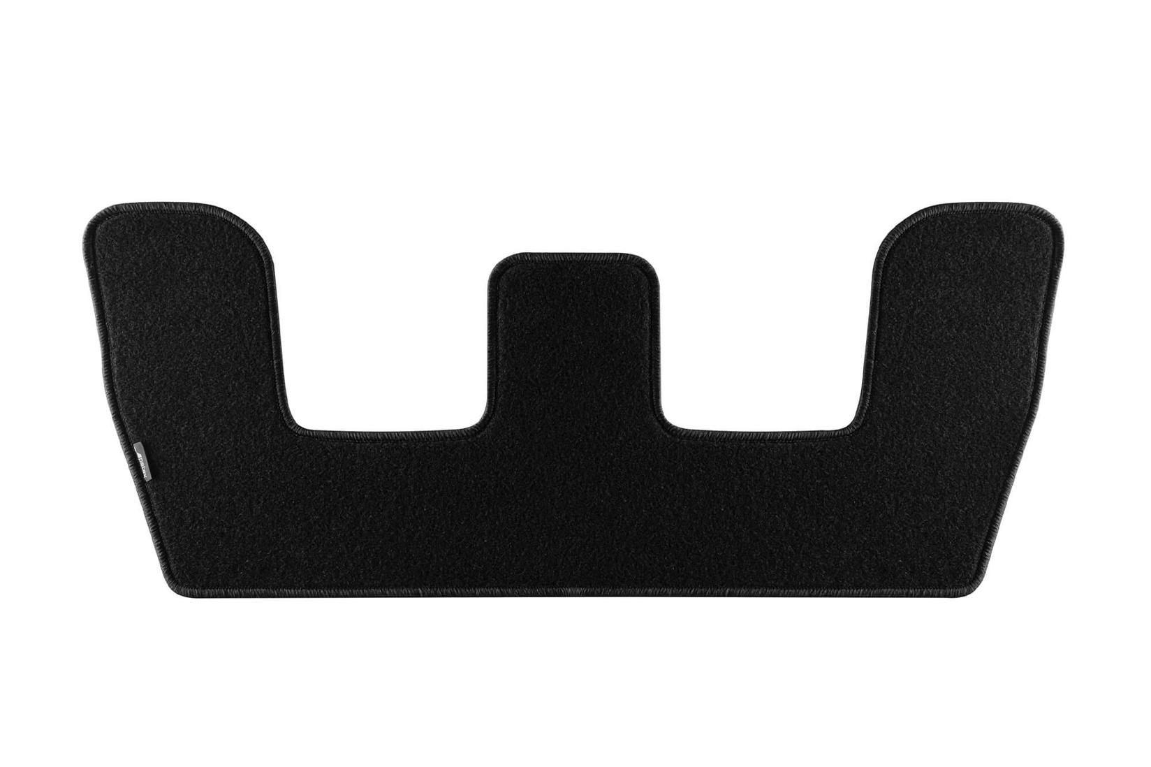 PETEX Платнени патосници за Audi Q7 после 2015 година за трети ред седишта, 1 дел, црни , REX материјал