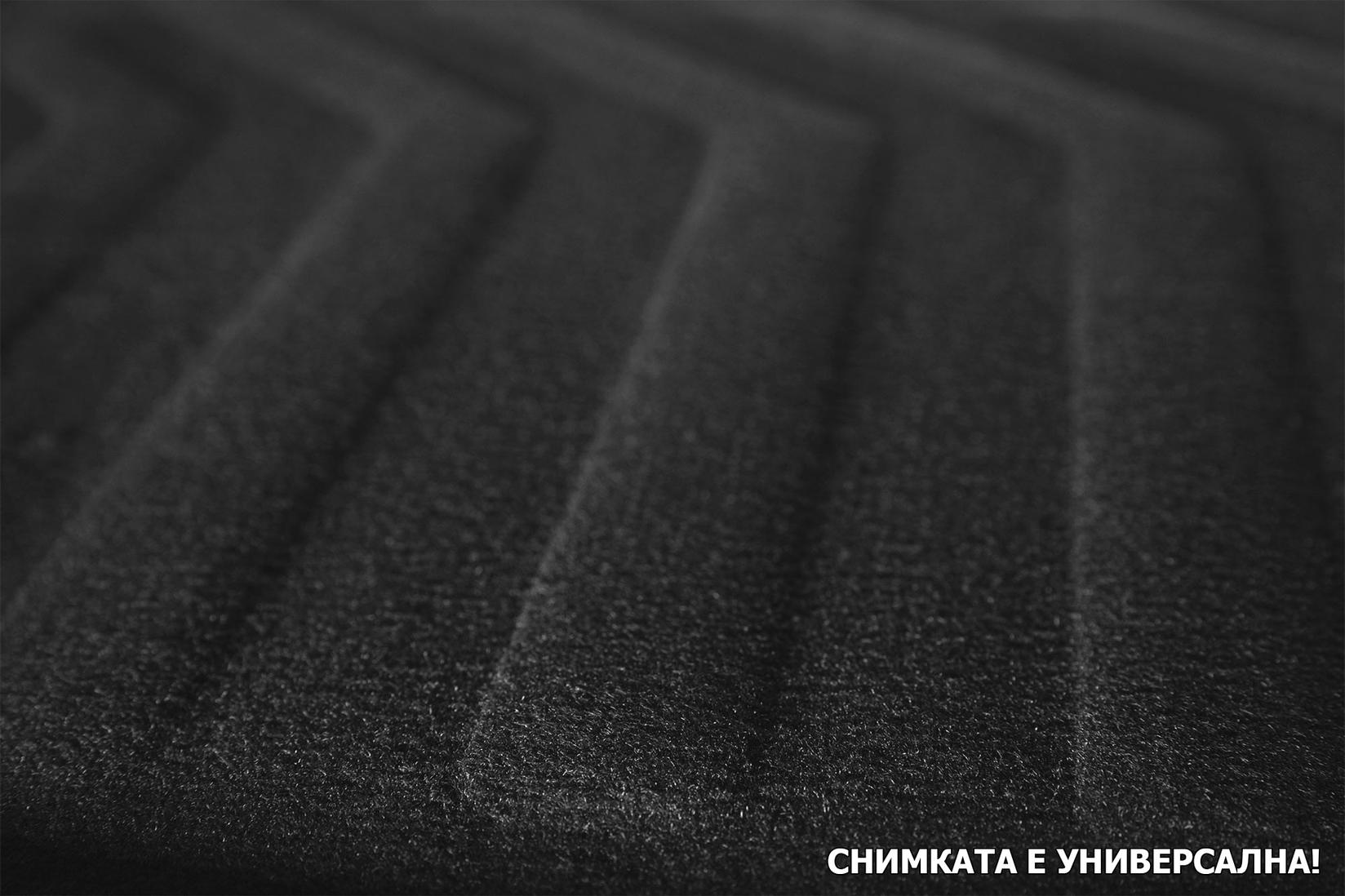 GUMARNY ZUBRI 3D Платнени патосници за Skoda Superb 2008-2015, 4 дела, црни