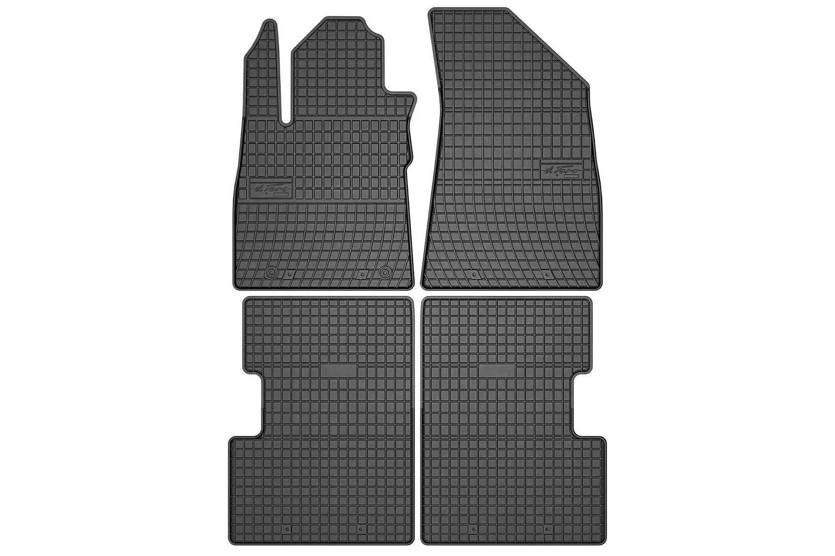 FROGUM Гумени патосници за MG ZS по 2017 години, 4 дела, црни