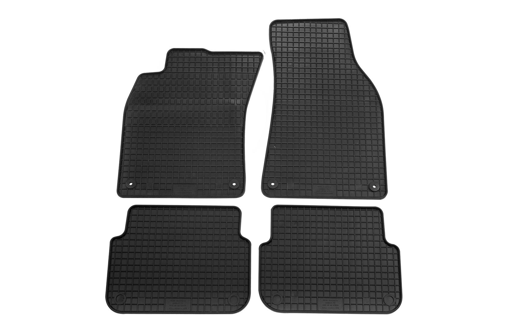 PETEX Гумени патосници за Audi A6 седан караван 2004-2006 4 дела црни B014