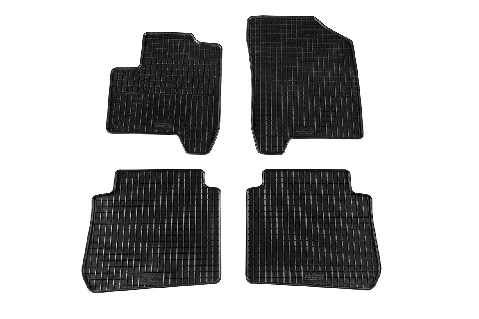 PETEX Гумени патосници за Citroen C3 Picasсо 2009-2017 4 дела црни B042