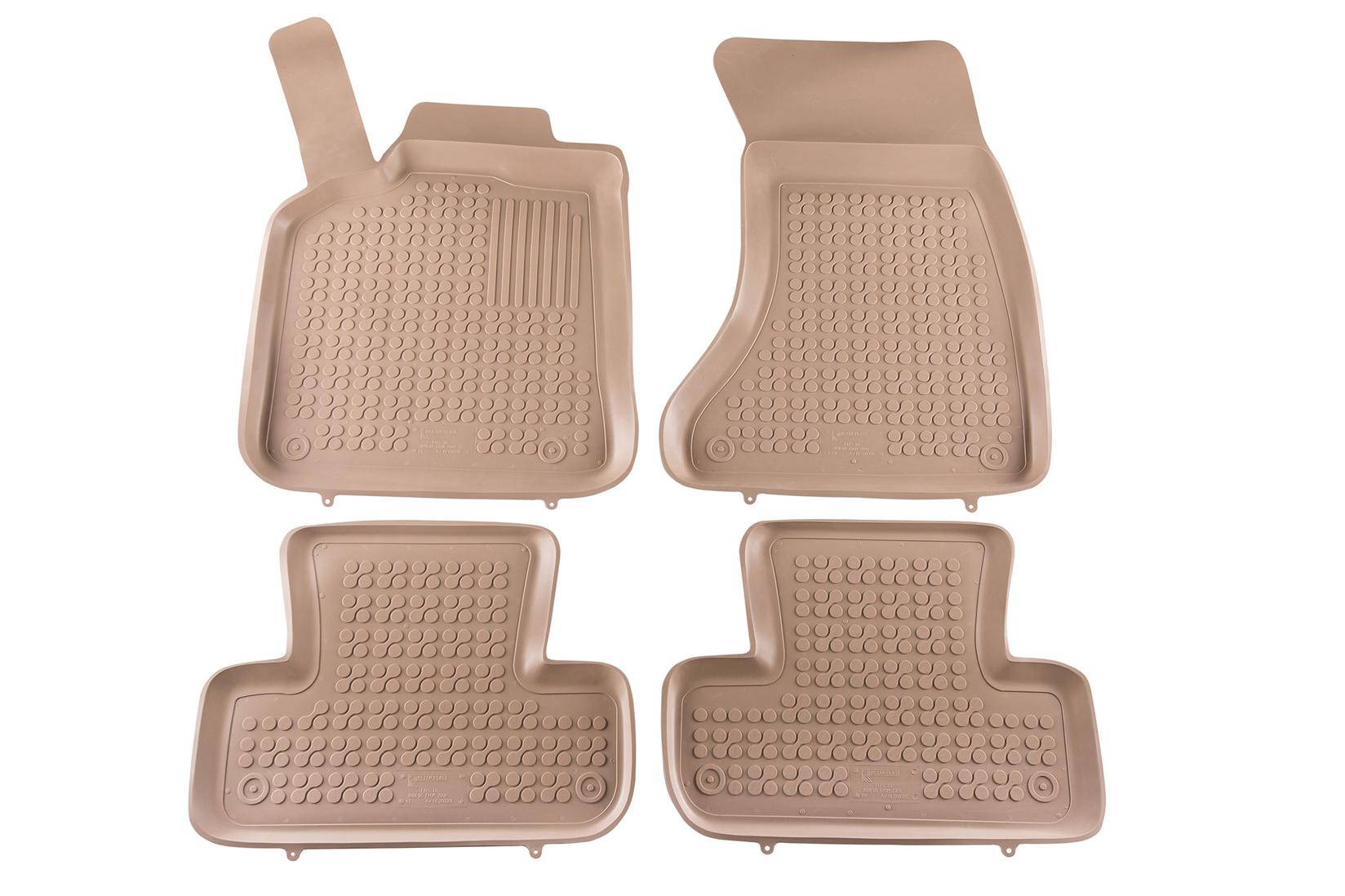 REZAW-PLAST Гумени патосници за Audi Q5 2008-2017 4 дела кремави
