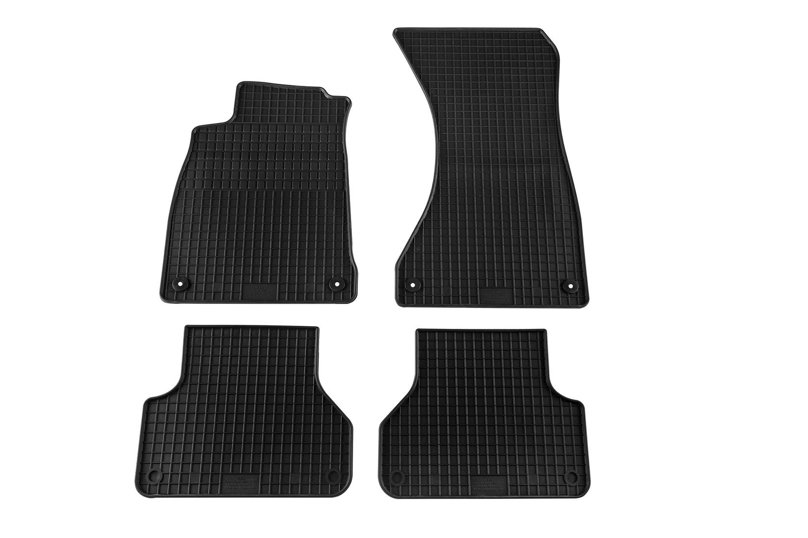 PETEX Гумени патосници за Audi A4 по 2015 година 4 дела црни B014