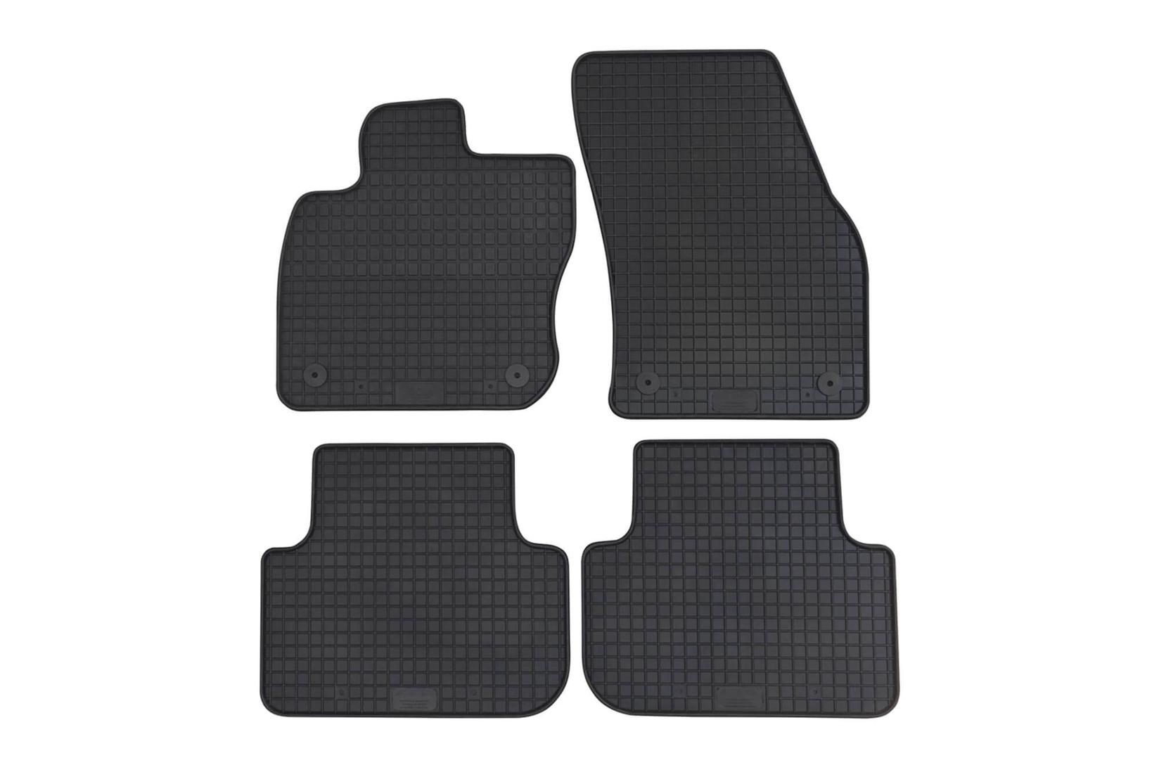 PETEX Гумени патосници за Volkswagen Tiguan по 2024 година, 4 дела, црни