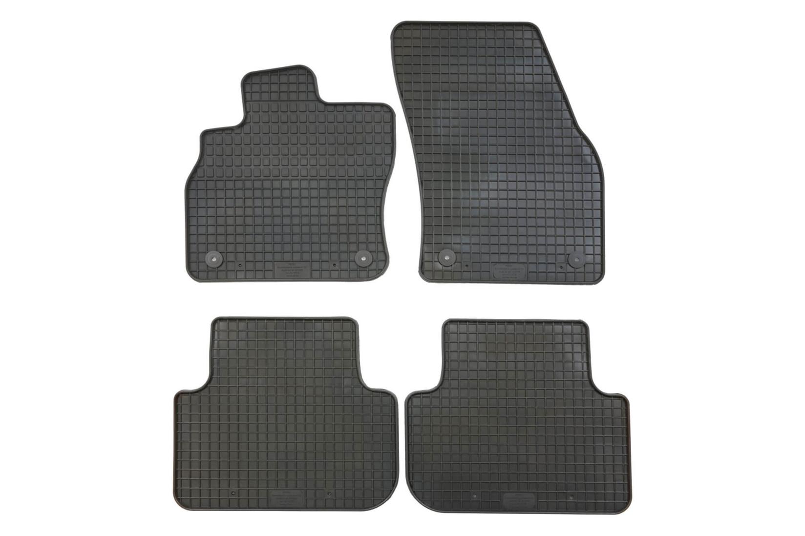 PETEX Гумени патосници за Audi Q3 по 2018 година 4 дела црни B014