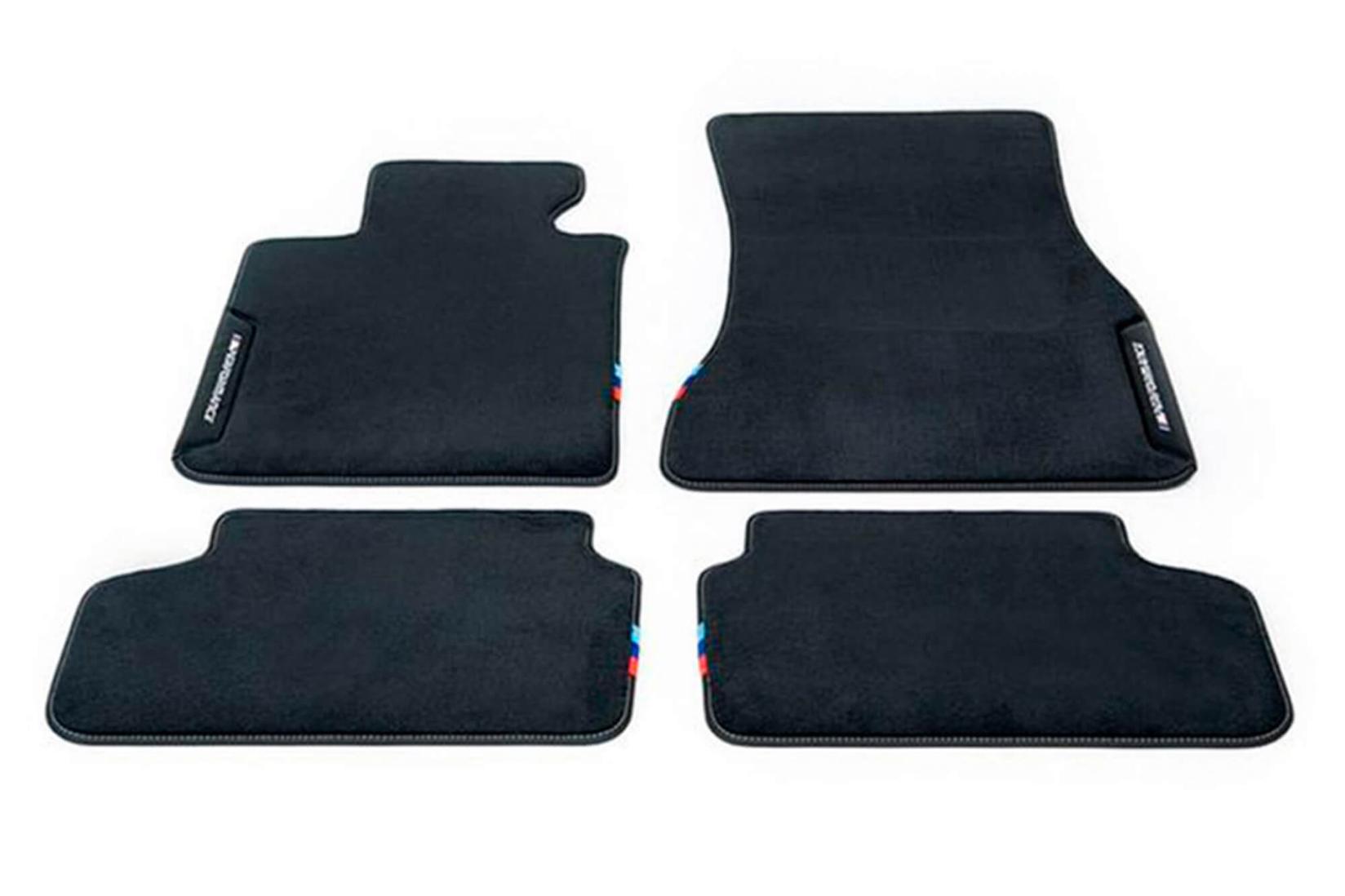 BMW Платнени патосници М Performance за BMW X7 G07 по 2018 година, 4 дела, црни