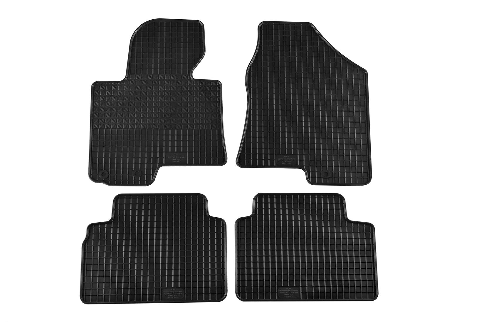 PETEX Гумени патосници за Hyundai IX35 2010-2015 4 дела црни