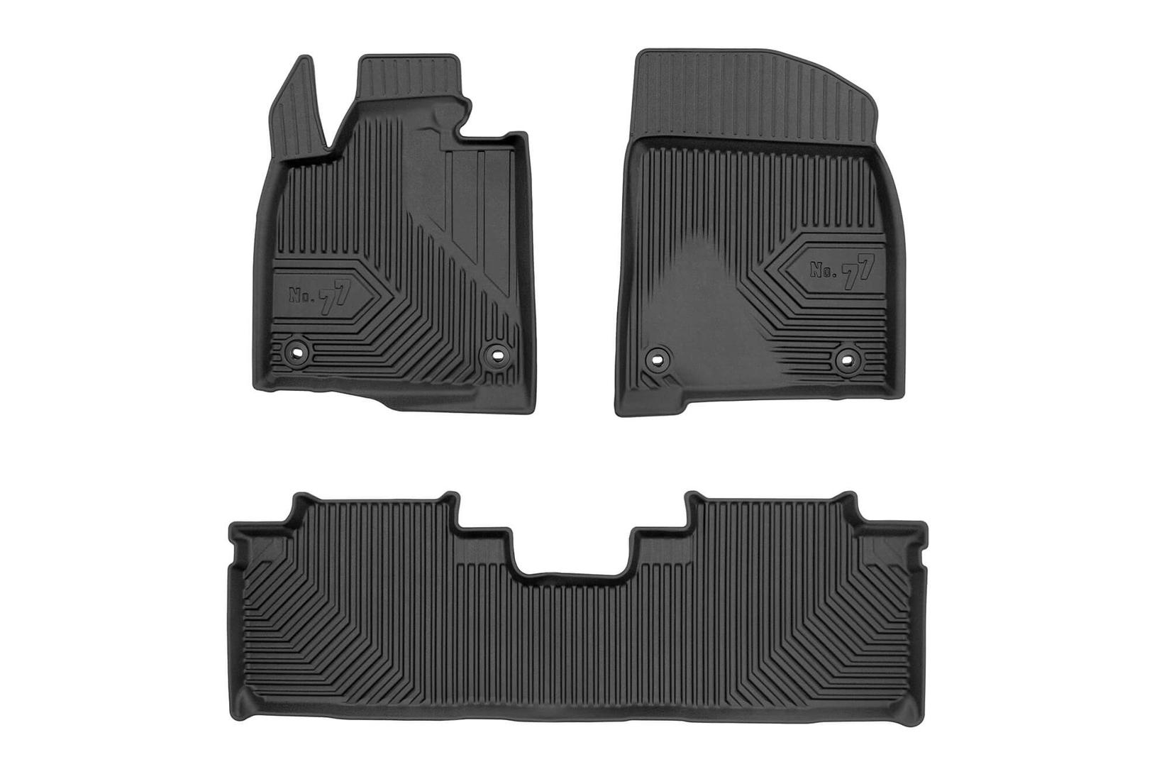 FROGUM 2.5D гумени патосници модел 77 за Lexus RX 2015-2022 4 дела црни