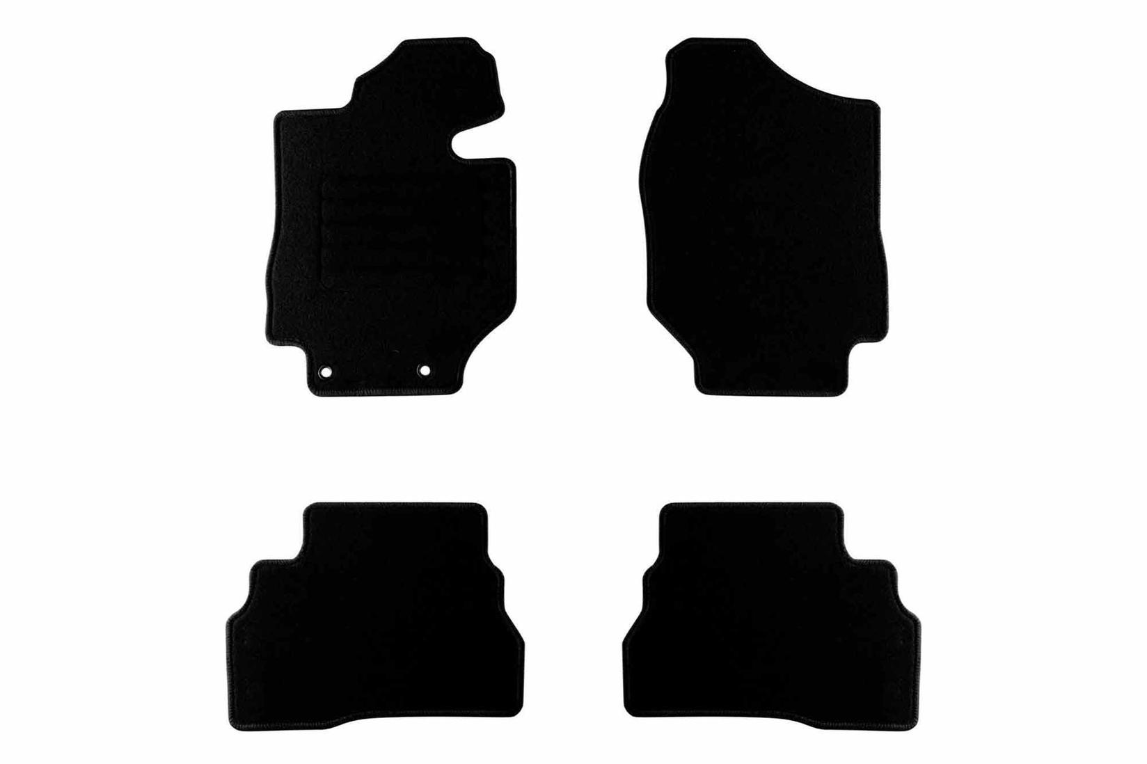 RIGUM Платнени патосници за Suzuki Jimny по 2021 година Рачен Менувач со 5 места, 4 дела, црни