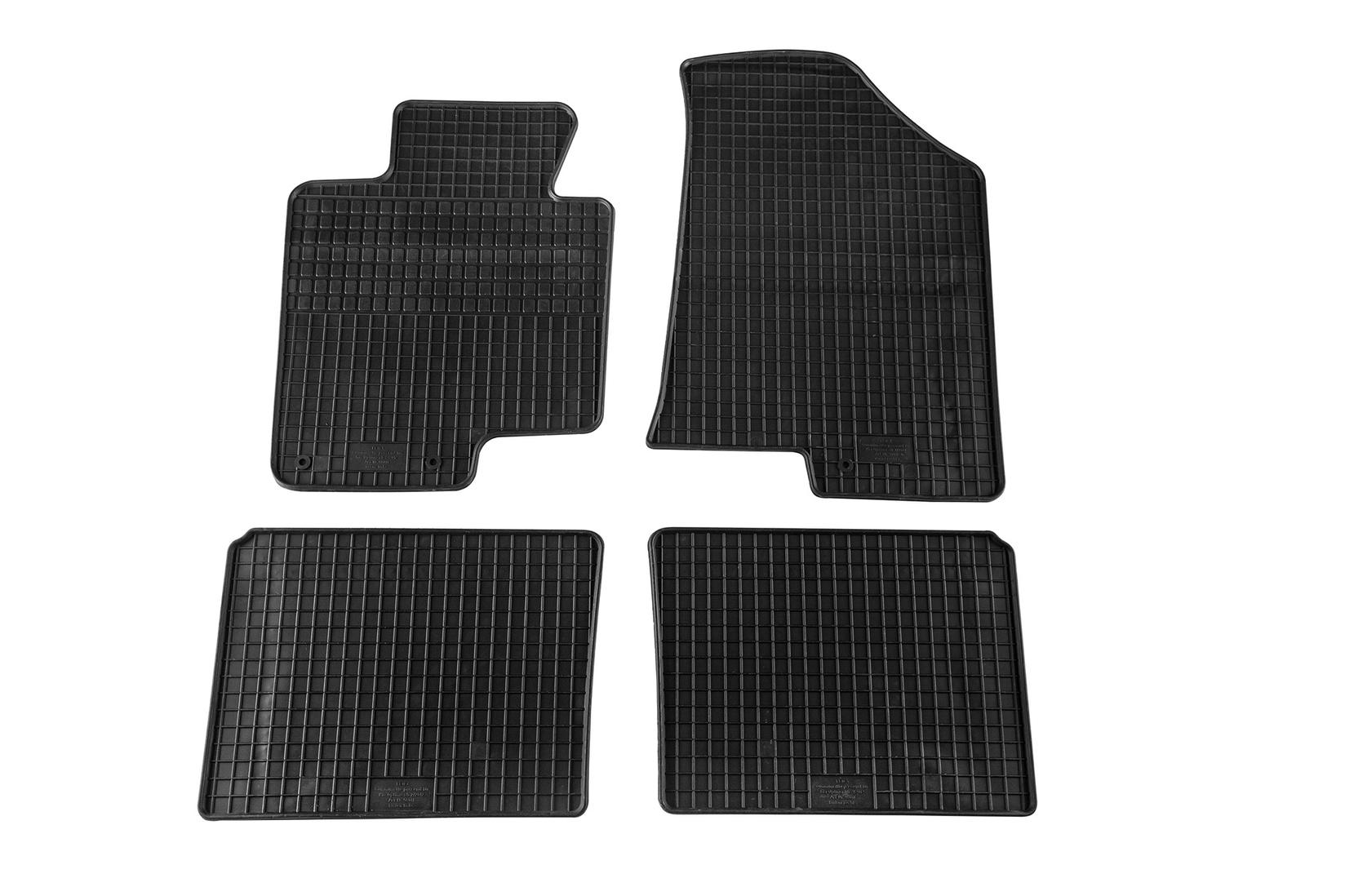 PETEX Гумени патосници за Kia Optima 2012-2015 4 дела црни