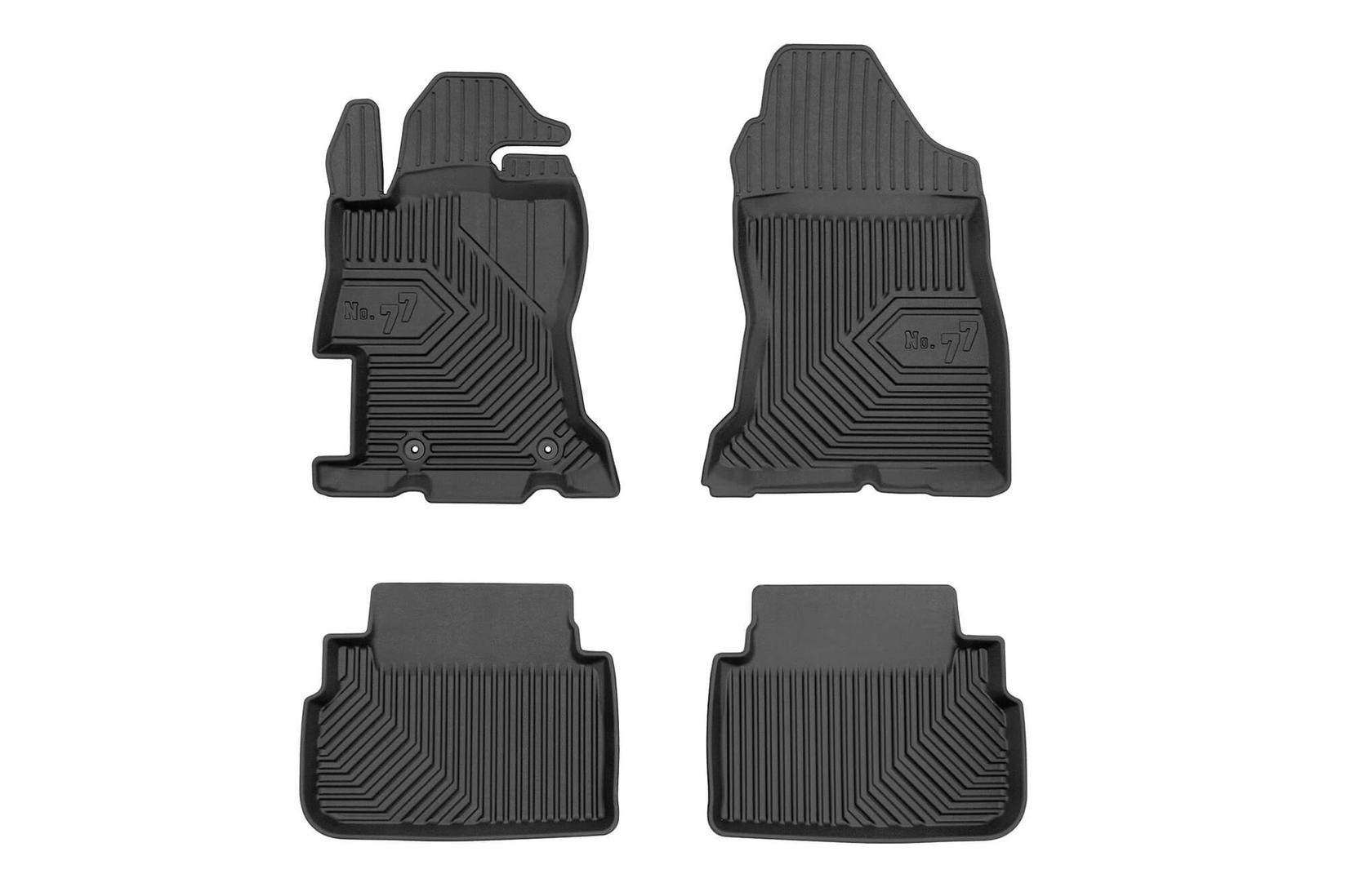 FROGUM 2.5D гумени патосници модел 77 за Subaru Impreza 2016-2023 XV по 2018 година 4 дела црни