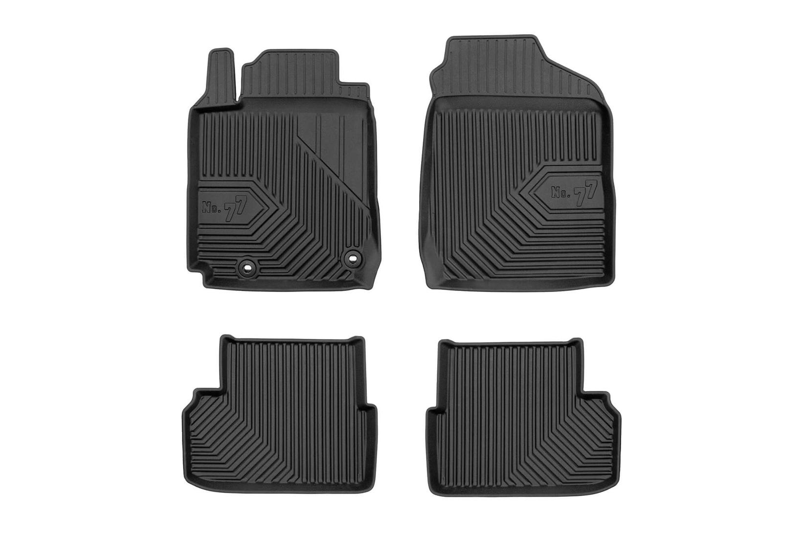 FROGUM 2.5D гумени патосници модел 77 за Toyota Celica Liftback 1999-2005 4 дела црни