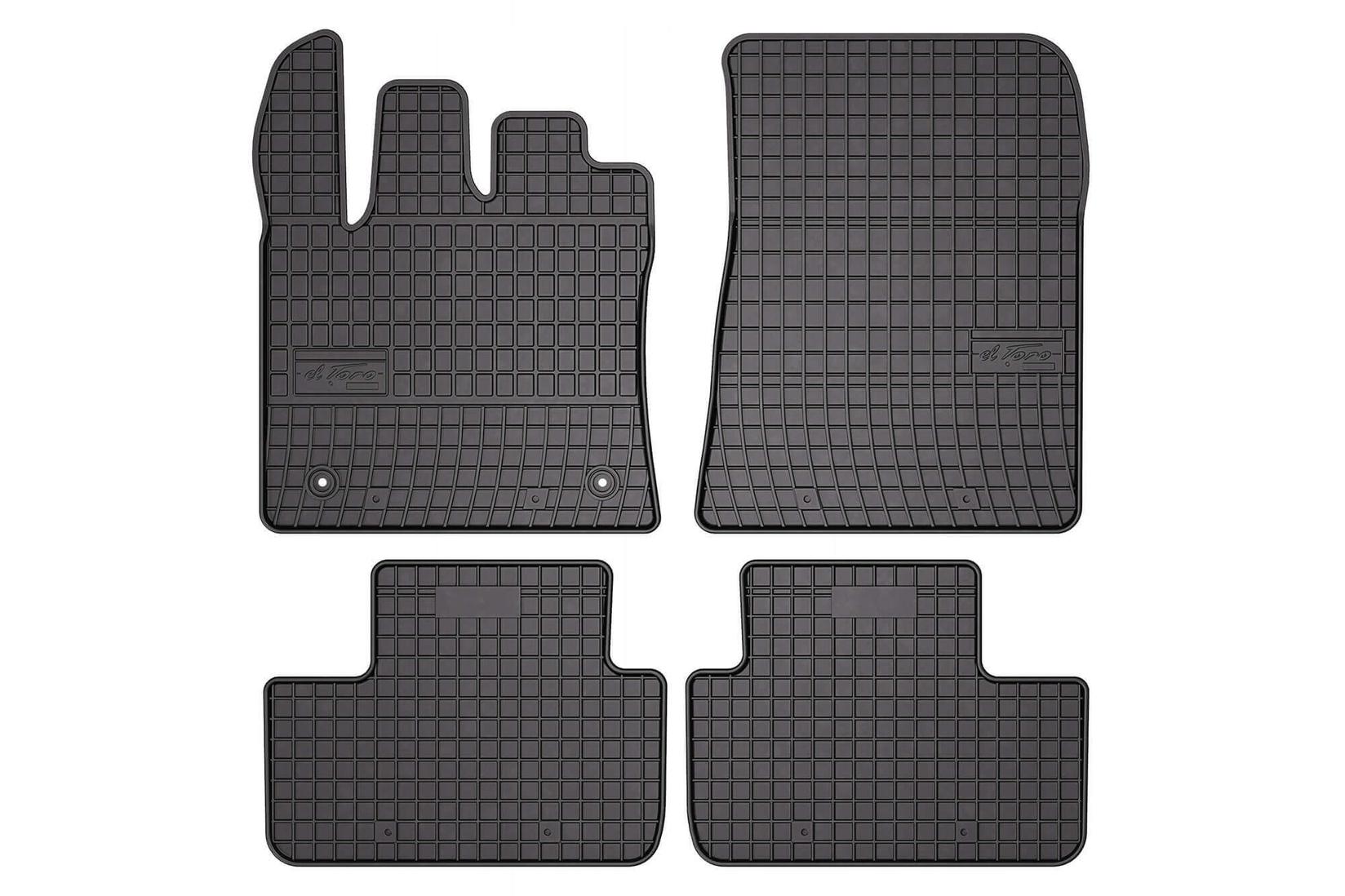 FROGUM Гумени патосници за Renault Captur по 2019 година, 4 дела црни