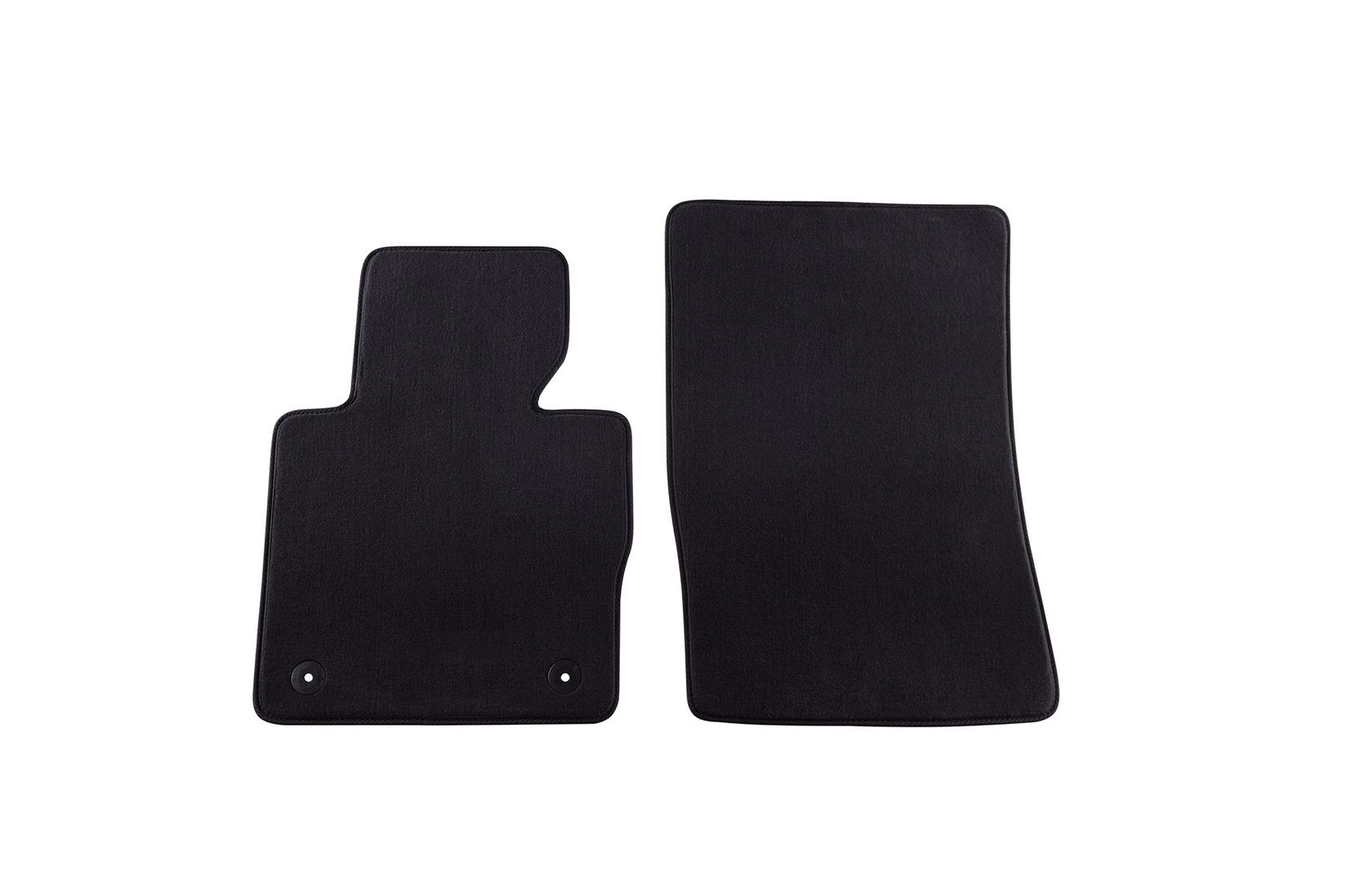 PETEX Платнени патосници за Range Rover 2002-2012 2 делови црни (B01E2U) Style материјал