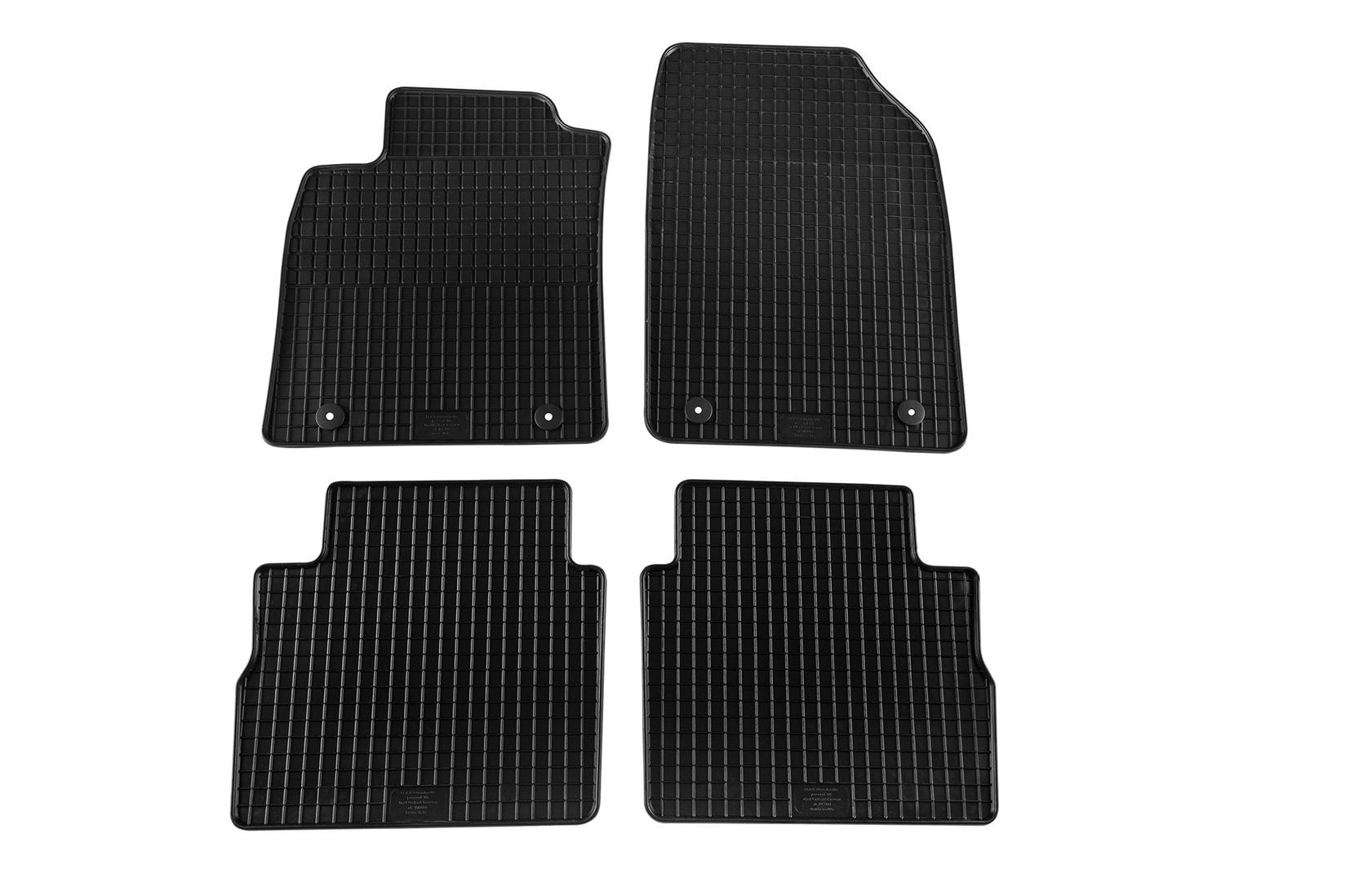 PETEX Гумени патосници за Opel Vectra C караван 2003-2009 4 дела црни B034