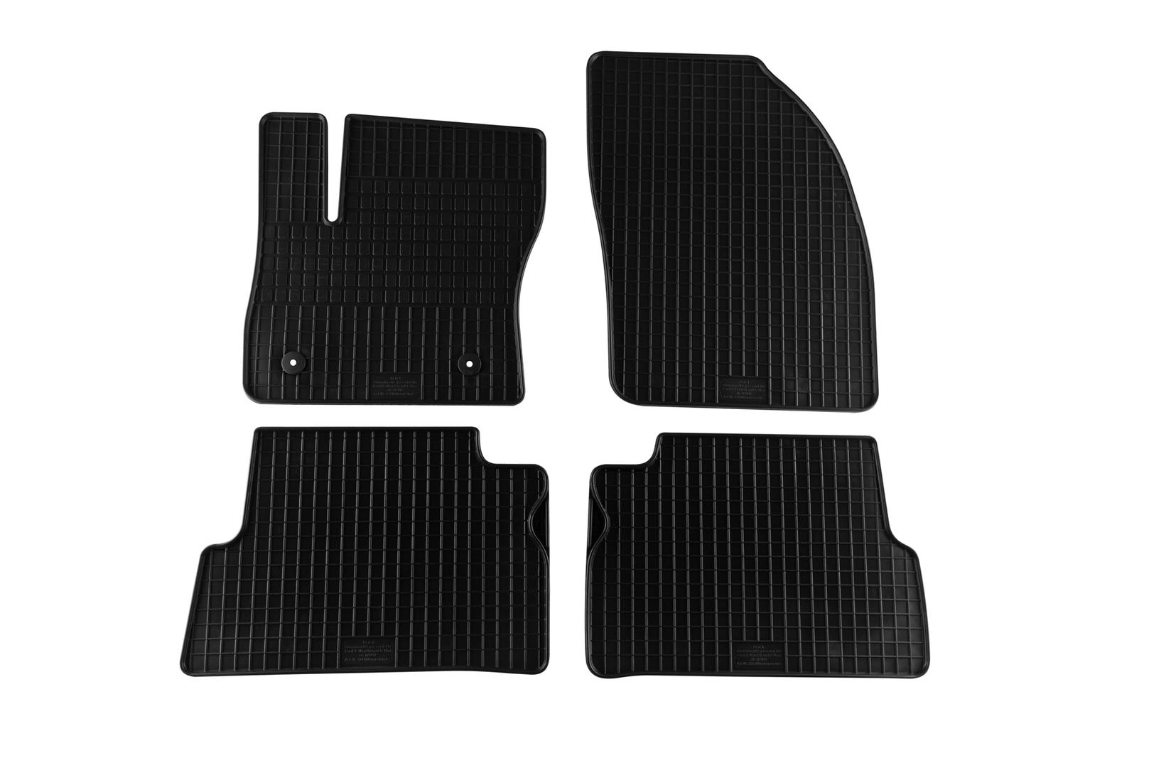 PETEX Гумени патосници за Ford C-Max Grand C-Max 2012-2015 4 дела црни B012