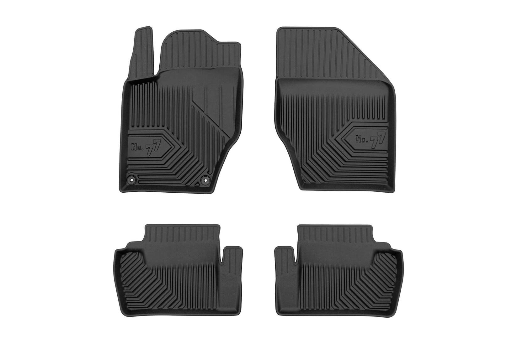 FROGUM 2.5D гумени патосници модел 77 за Citroen DS4 2011-2015 4 дела црни