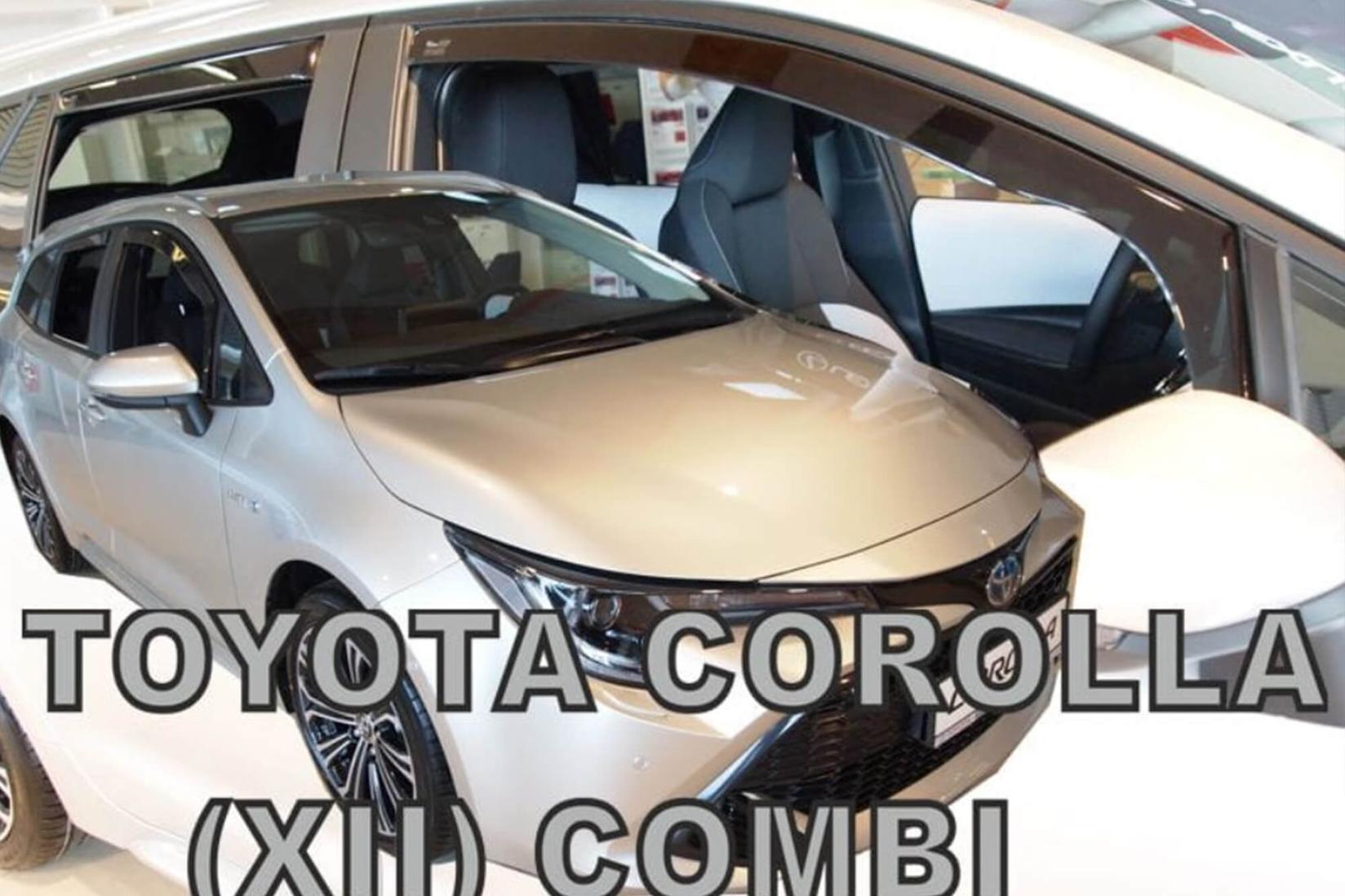 HEKO Комплет ветробрани за Toyota Corolla караван, Trek, TS по 2018г. Suzuki Swace по 2020г. 5 врати,4 дела