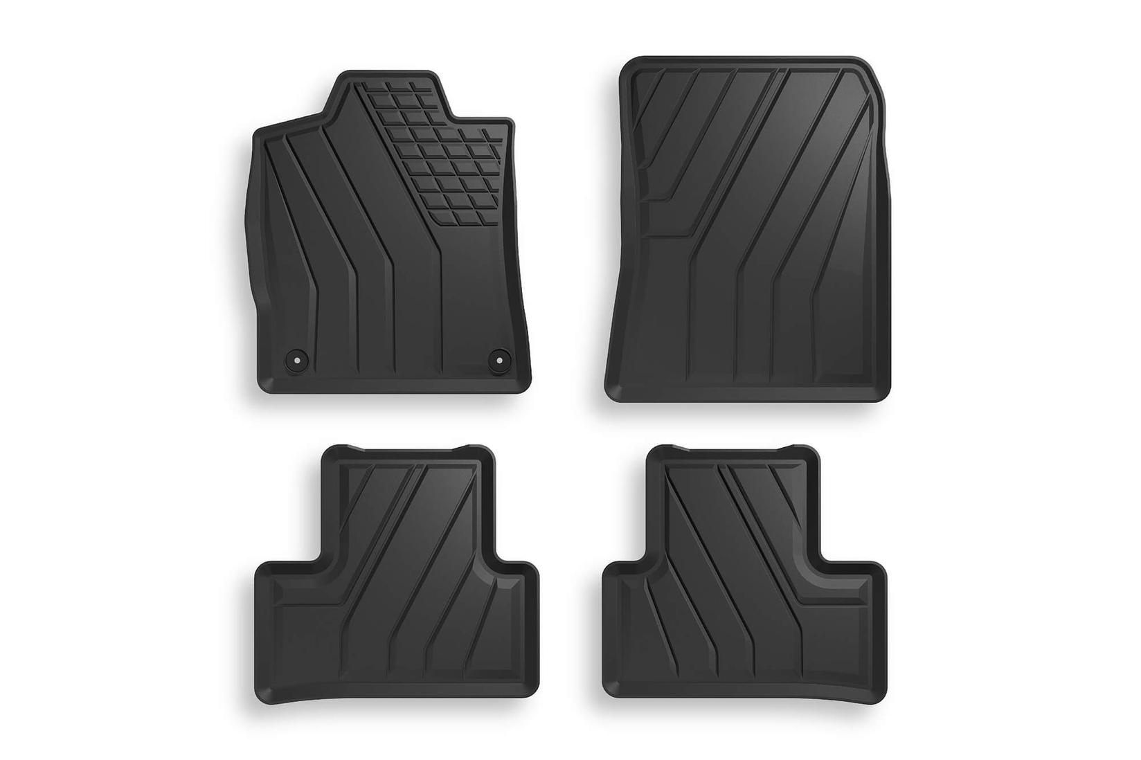 SPARTLINE Гумени патосници за Opel Astra L Citroen DS4 Peugeot 308 хечбек по 2022 година 4 дела црни