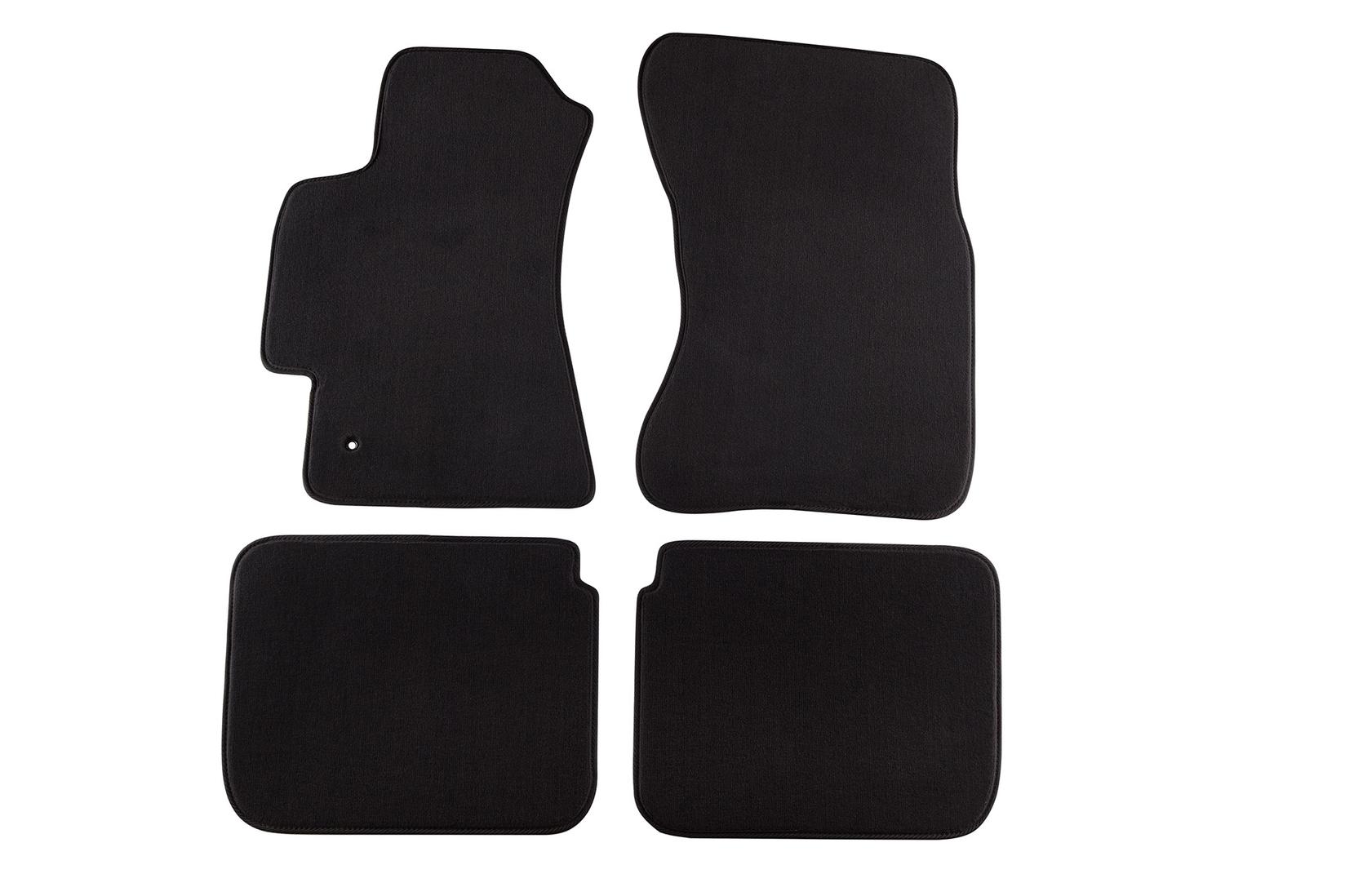 PETEX Платнени патосници за Subaru Legacy/Outback 10/2003-08/2009 4 делови црни (B161) Style материјал