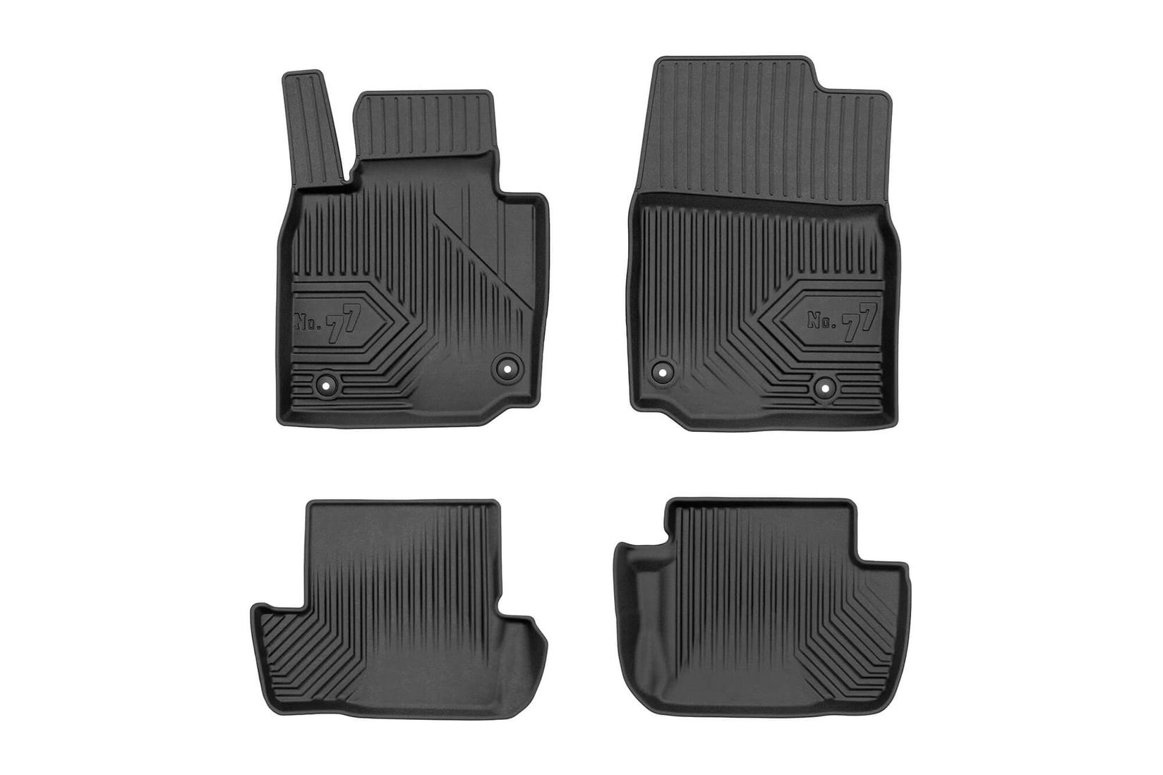 FROGUM 2.5D гумени патосници модел 77 за Mazda MX-30 по 2020 година 4 дела црни