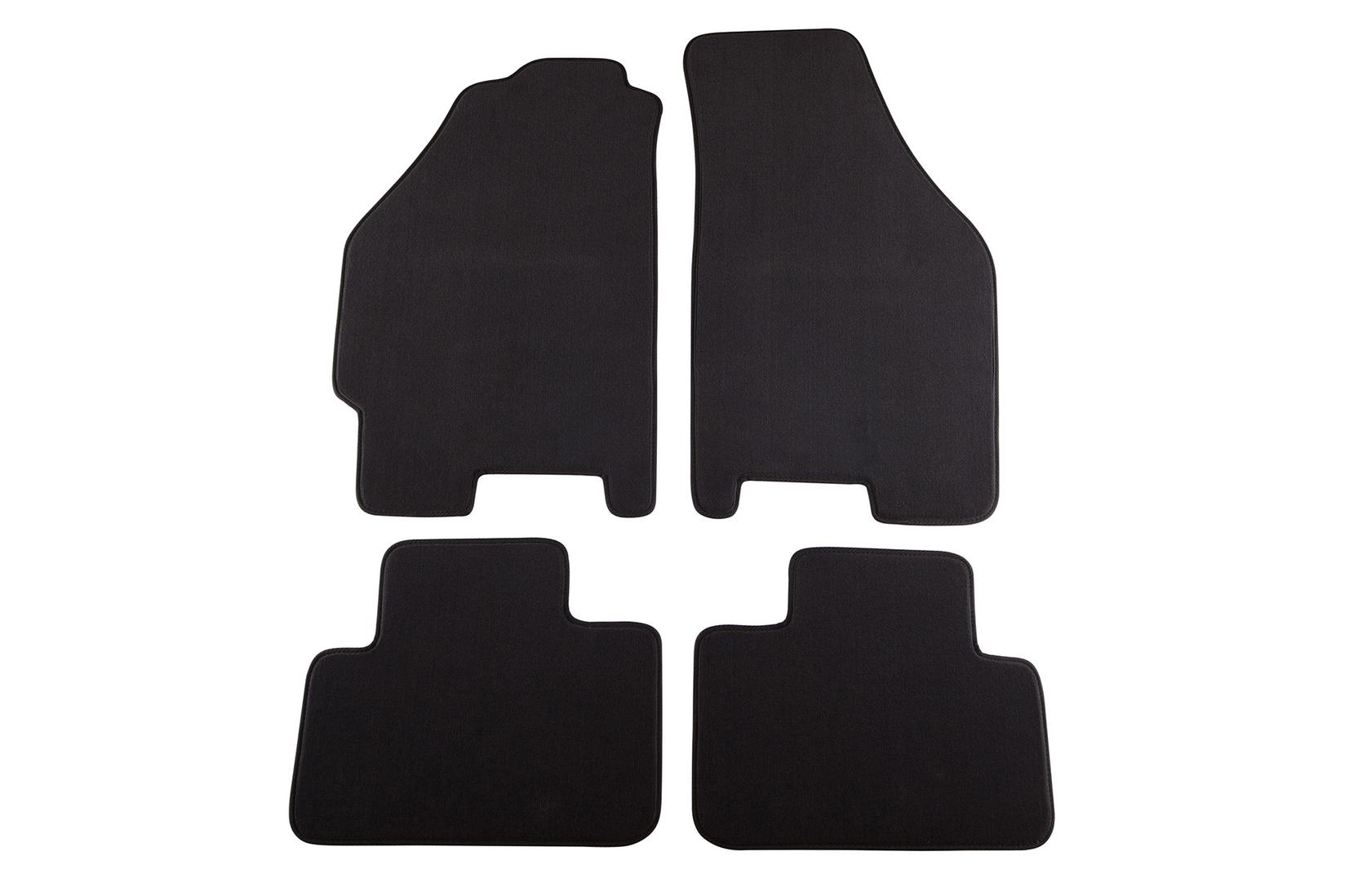 PETEX Платнени патосници за FIAT Punto 08/1999-2007 4 делови црни (KL01) Style материјал